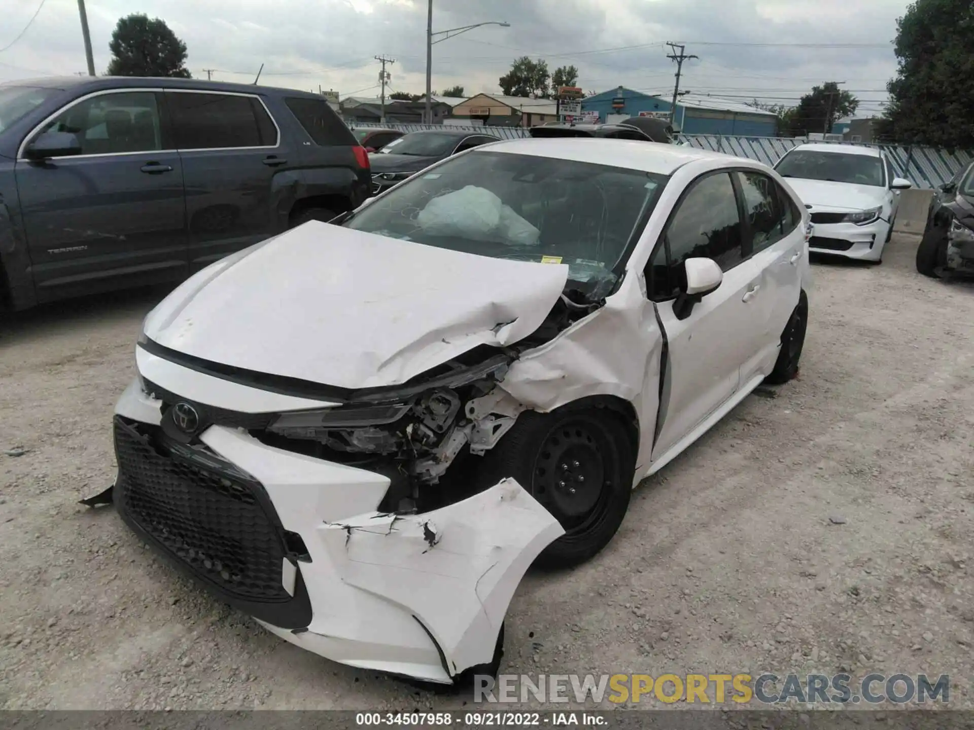 6 Photograph of a damaged car JTDEPMAEXMJ117457 TOYOTA COROLLA 2021