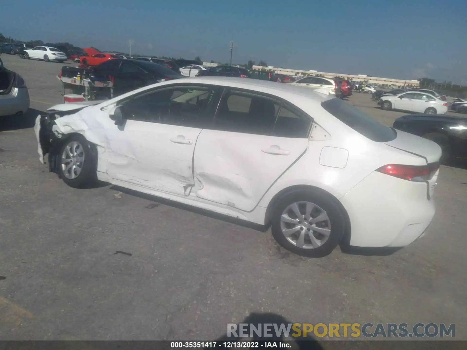 3 Photograph of a damaged car JTDEPMAEXMJ118088 TOYOTA COROLLA 2021