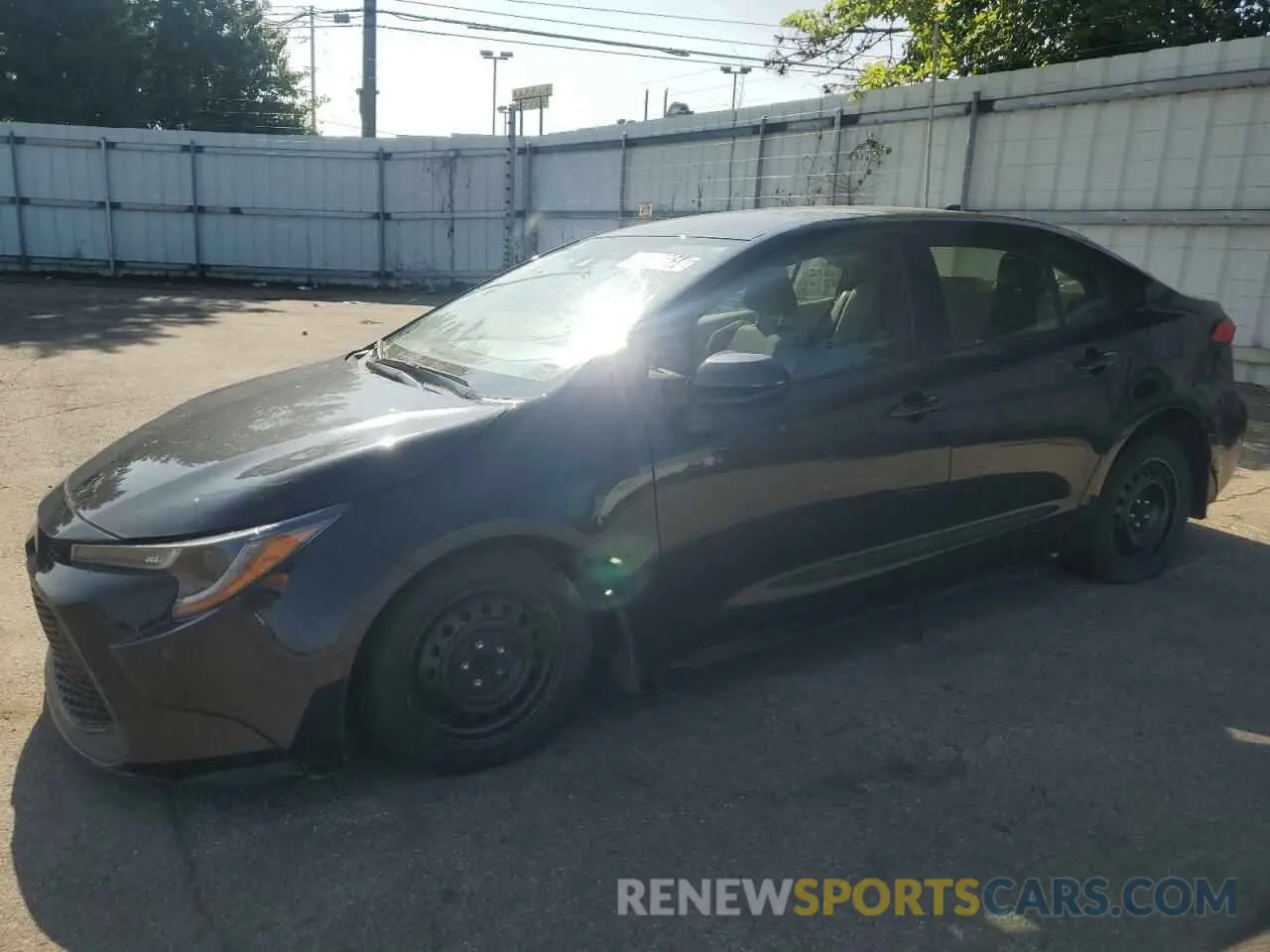 1 Photograph of a damaged car JTDEPMAEXMJ118110 TOYOTA COROLLA 2021