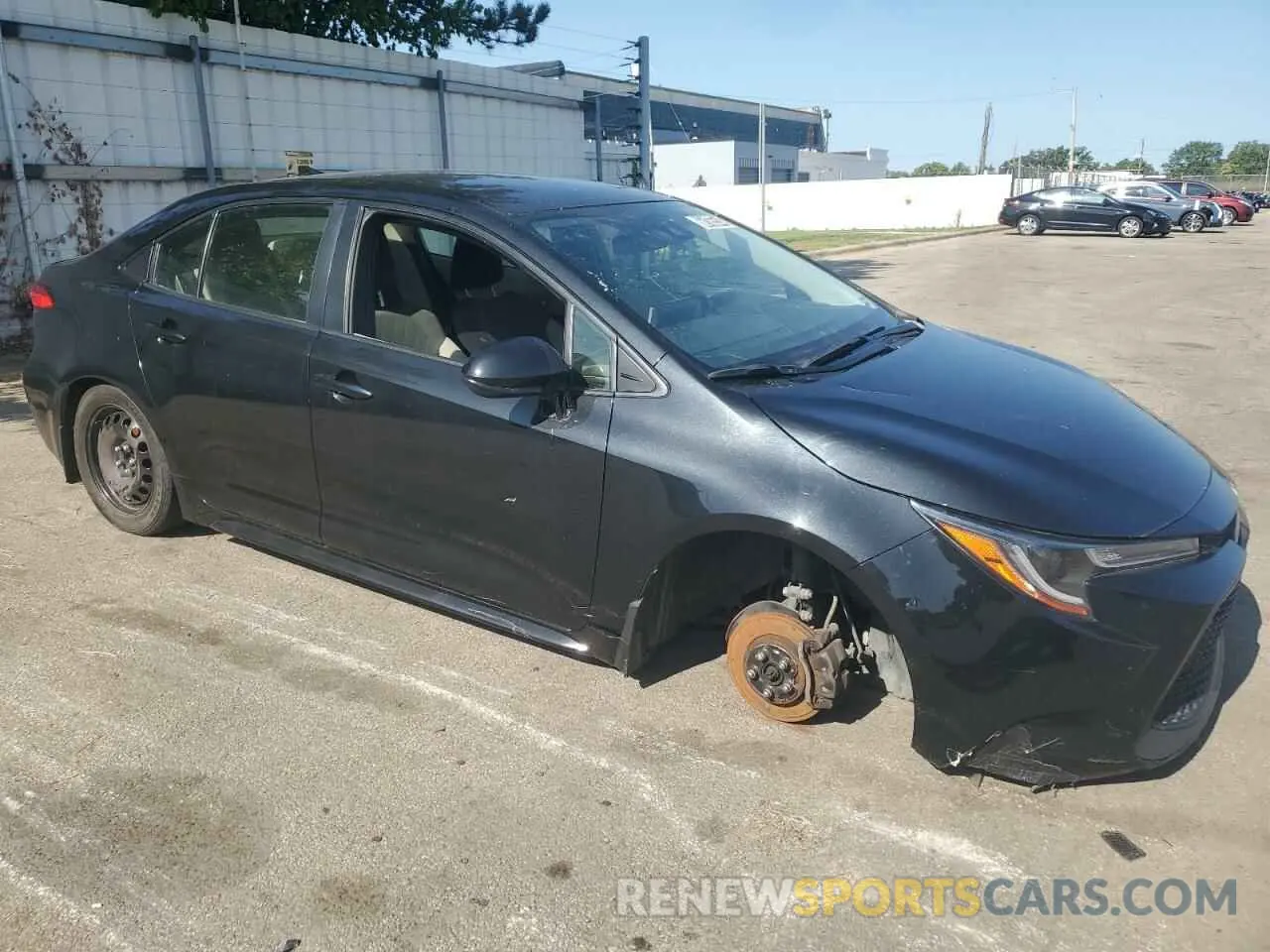 4 Photograph of a damaged car JTDEPMAEXMJ118110 TOYOTA COROLLA 2021