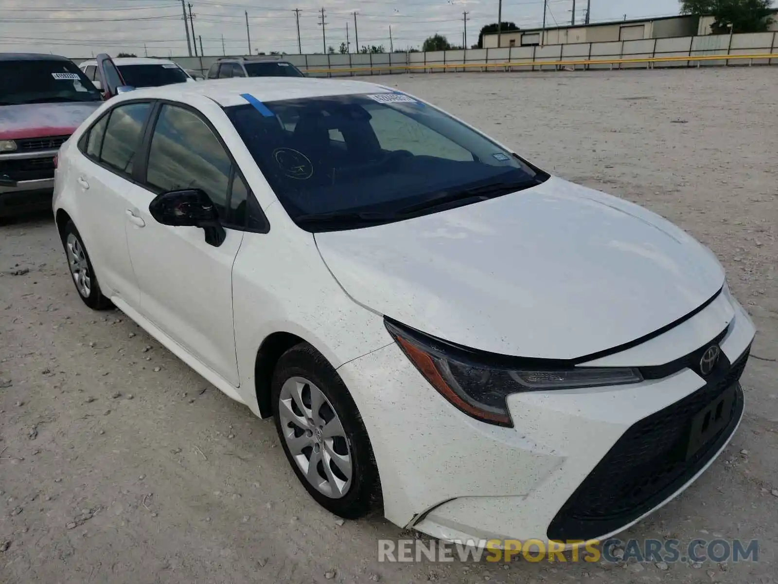 1 Photograph of a damaged car JTDEPMAEXMJ118995 TOYOTA COROLLA 2021