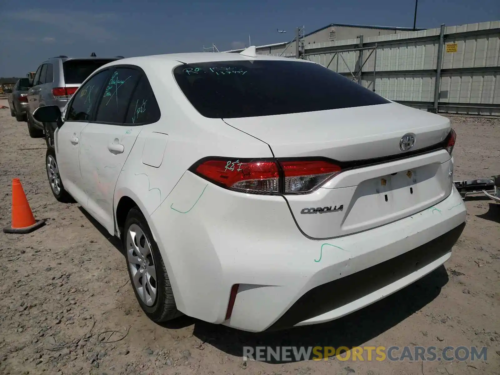 3 Photograph of a damaged car JTDEPMAEXMJ121752 TOYOTA COROLLA 2021