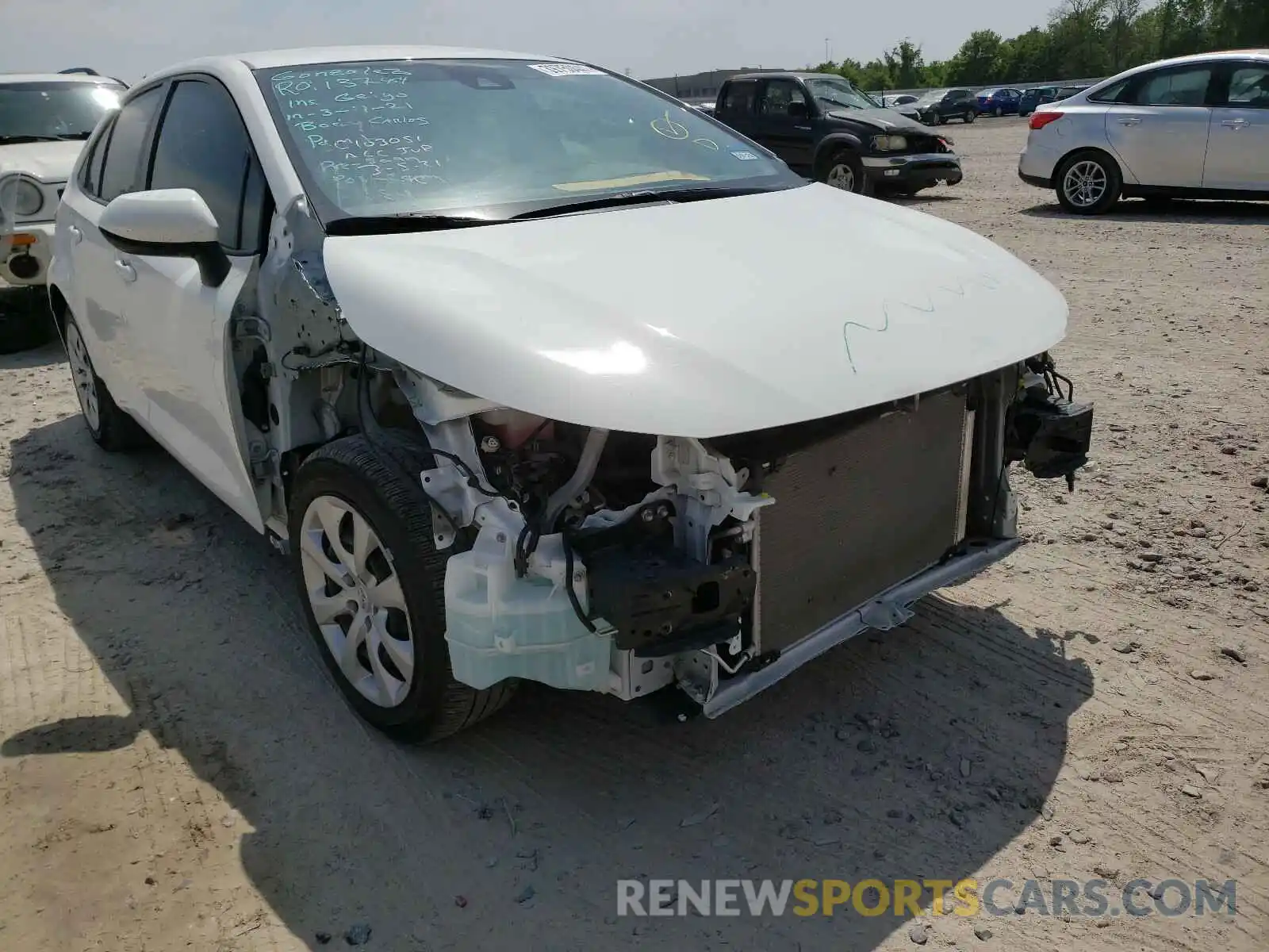 9 Photograph of a damaged car JTDEPMAEXMJ121752 TOYOTA COROLLA 2021