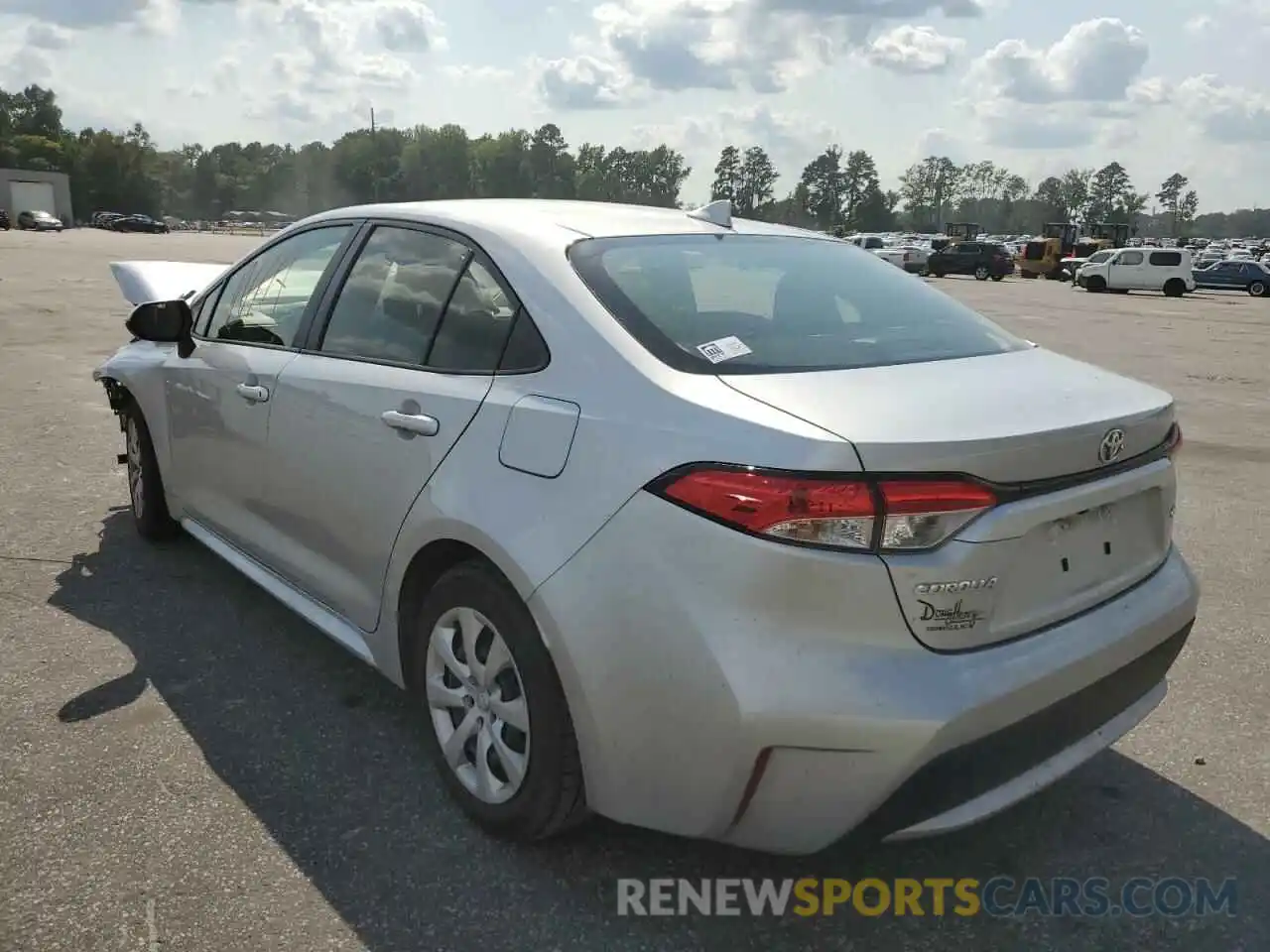 3 Photograph of a damaged car JTDEPMAEXMJ124215 TOYOTA COROLLA 2021