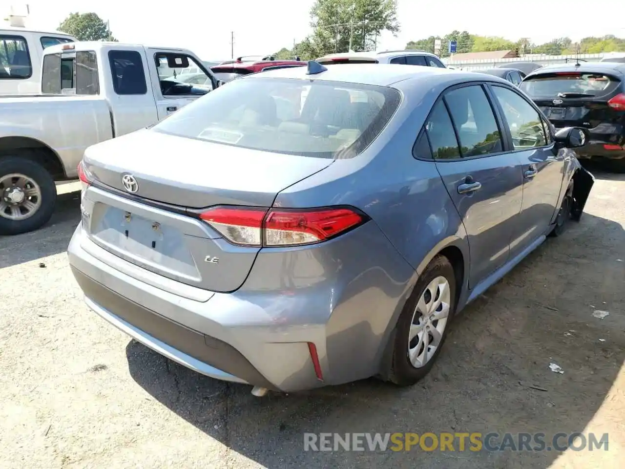 4 Photograph of a damaged car JTDEPMAEXMJ124389 TOYOTA COROLLA 2021