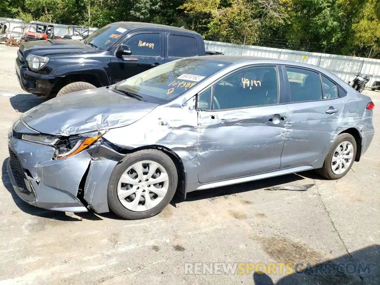 9 Photograph of a damaged car JTDEPMAEXMJ124389 TOYOTA COROLLA 2021