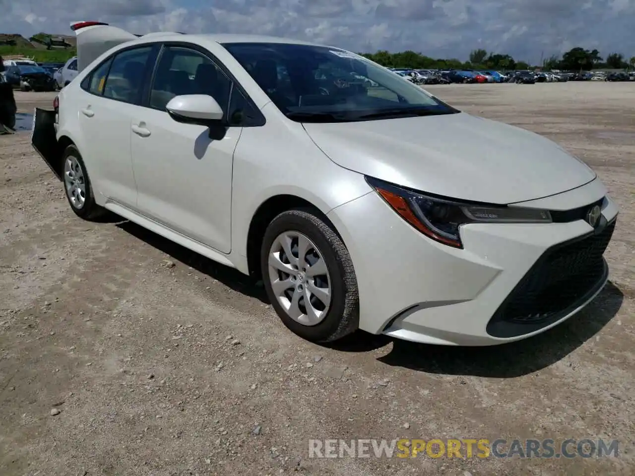 1 Photograph of a damaged car JTDEPMAEXMJ125686 TOYOTA COROLLA 2021