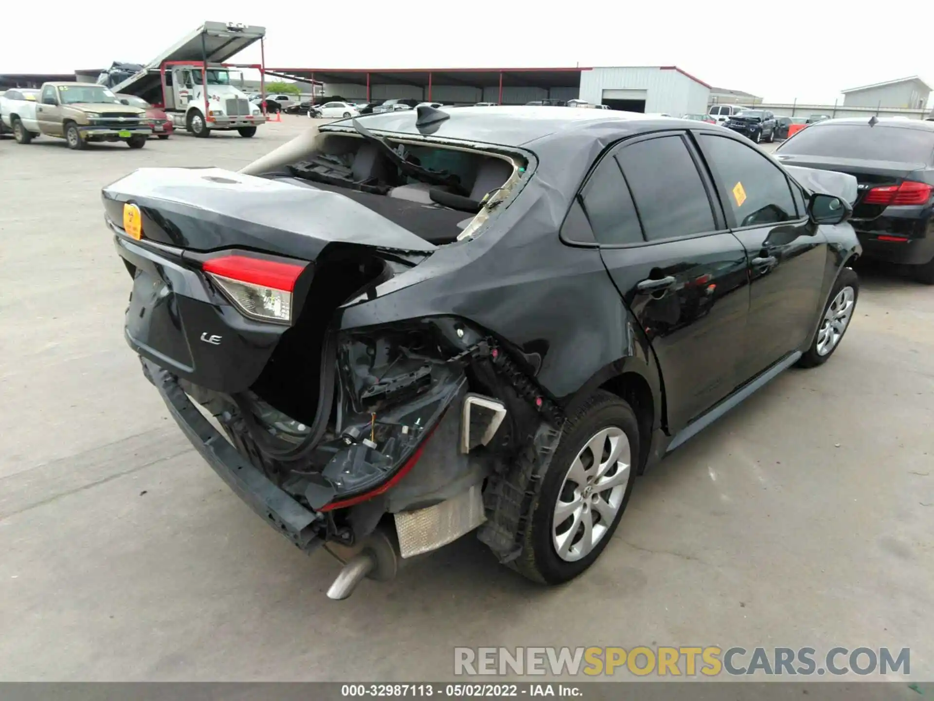 4 Photograph of a damaged car JTDEPMAEXMJ127325 TOYOTA COROLLA 2021