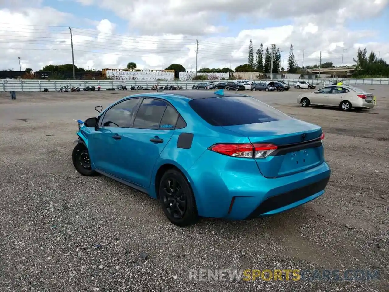 3 Photograph of a damaged car JTDEPMAEXMJ127891 TOYOTA COROLLA 2021