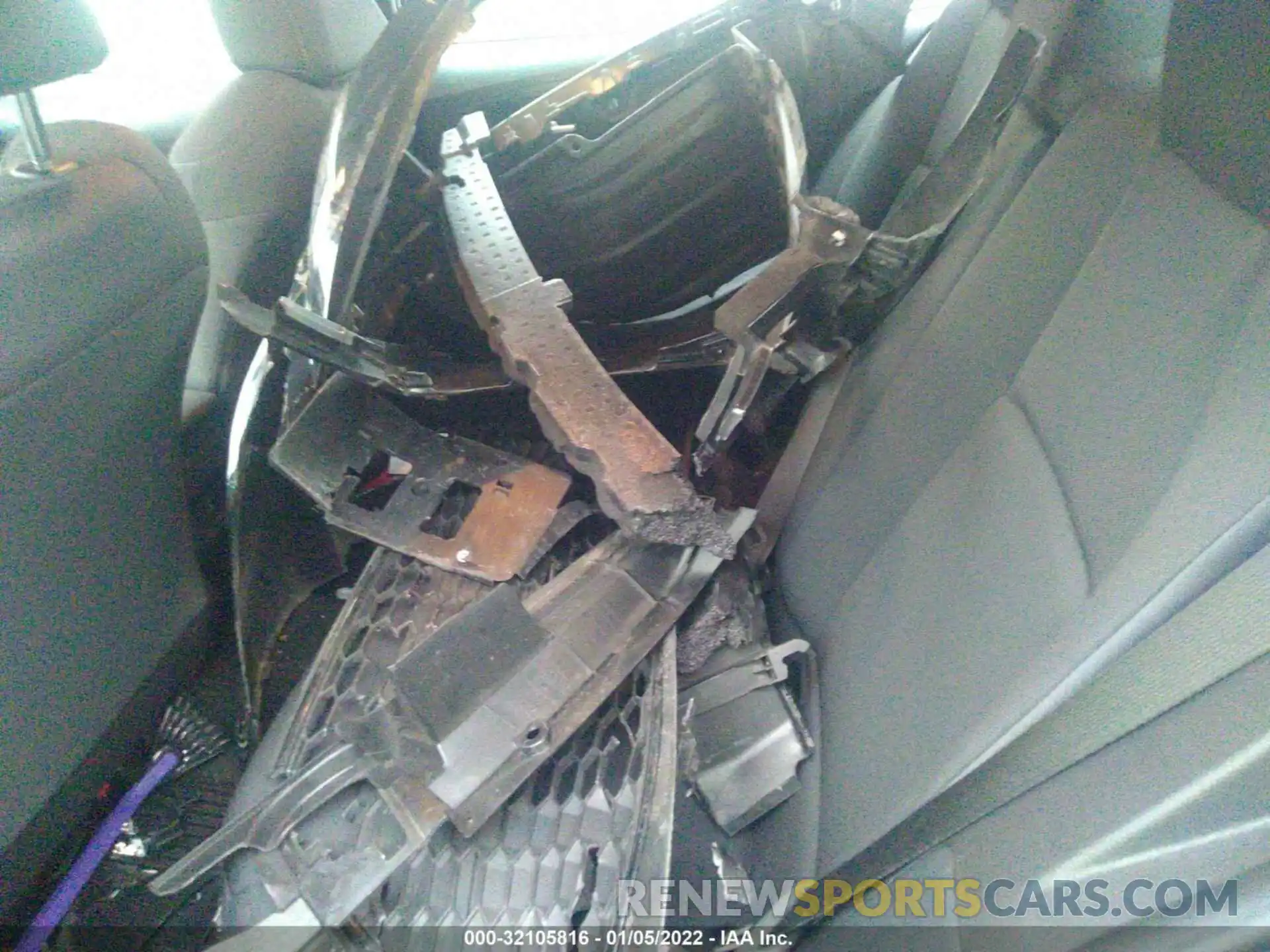 8 Photograph of a damaged car JTDEPMAEXMJ128894 TOYOTA COROLLA 2021