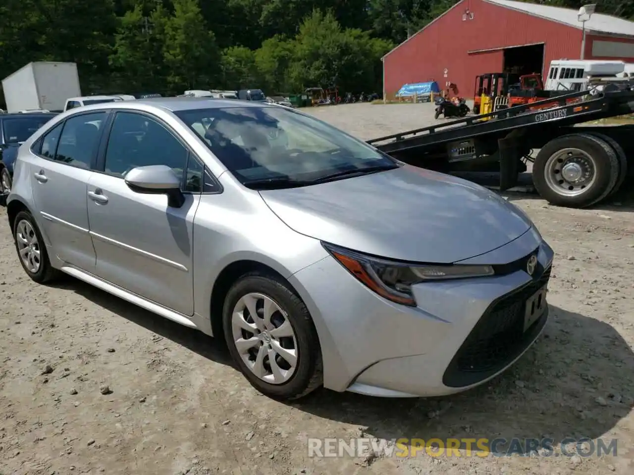 1 Photograph of a damaged car JTDEPMAEXMJ131455 TOYOTA COROLLA 2021