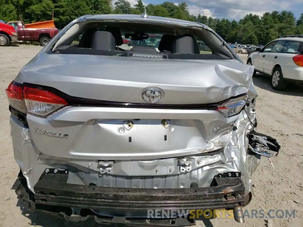 9 Photograph of a damaged car JTDEPMAEXMJ131455 TOYOTA COROLLA 2021