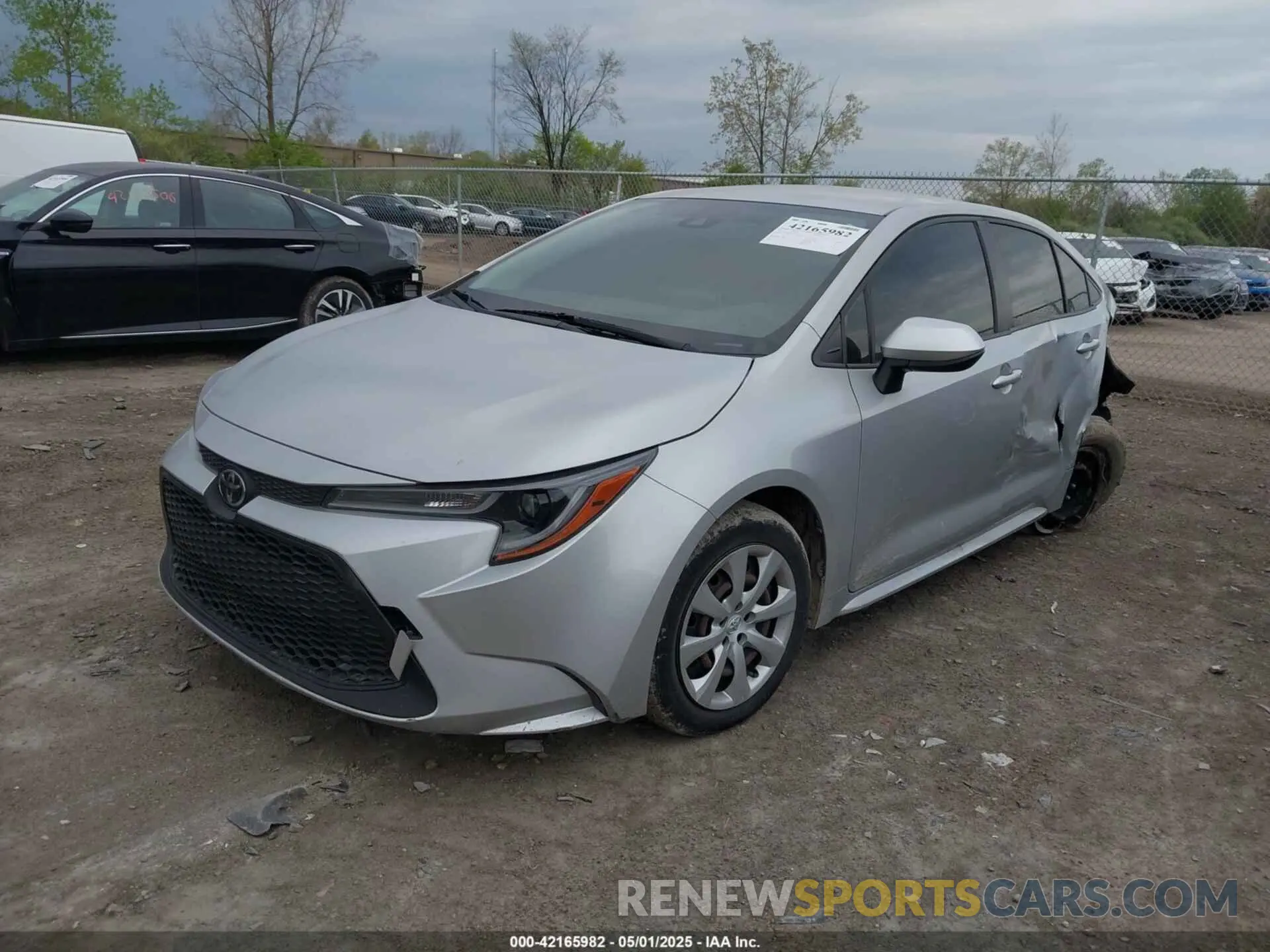 2 Photograph of a damaged car JTDEPMAEXMJ131584 TOYOTA COROLLA 2021