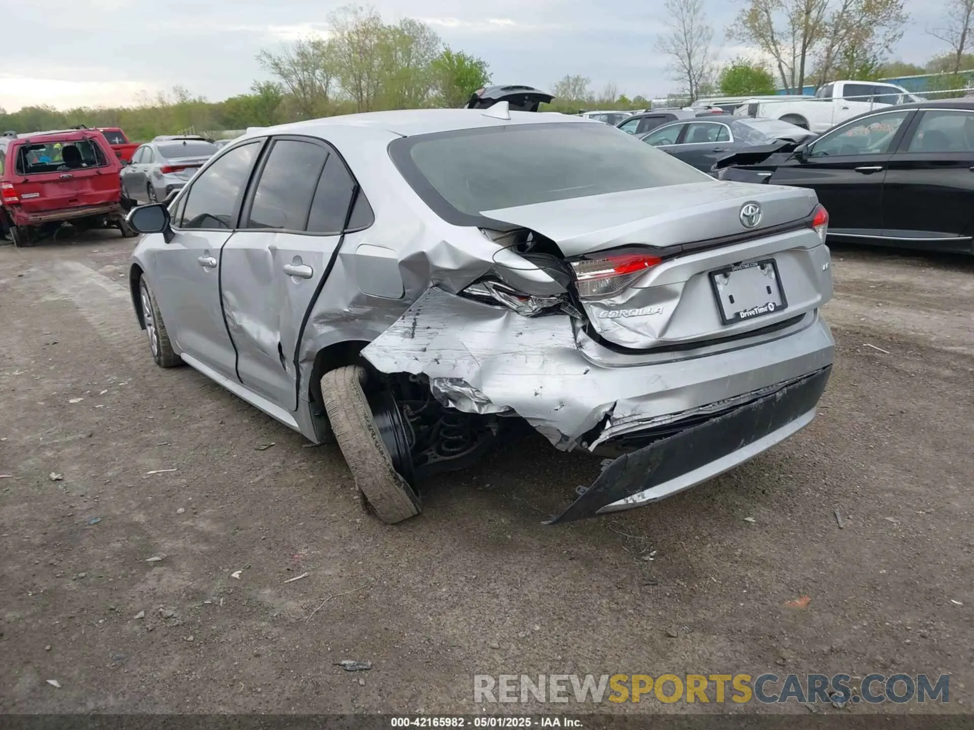 3 Photograph of a damaged car JTDEPMAEXMJ131584 TOYOTA COROLLA 2021