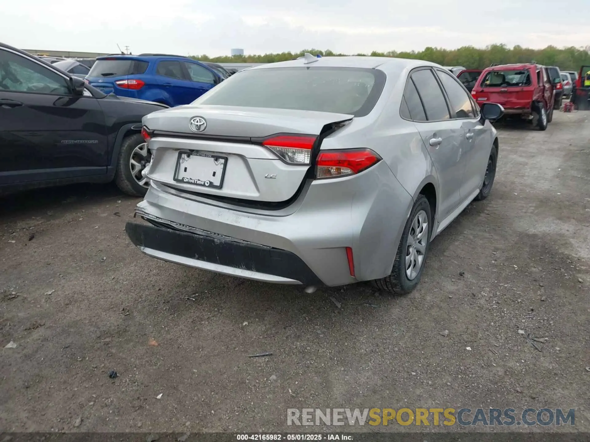 4 Photograph of a damaged car JTDEPMAEXMJ131584 TOYOTA COROLLA 2021