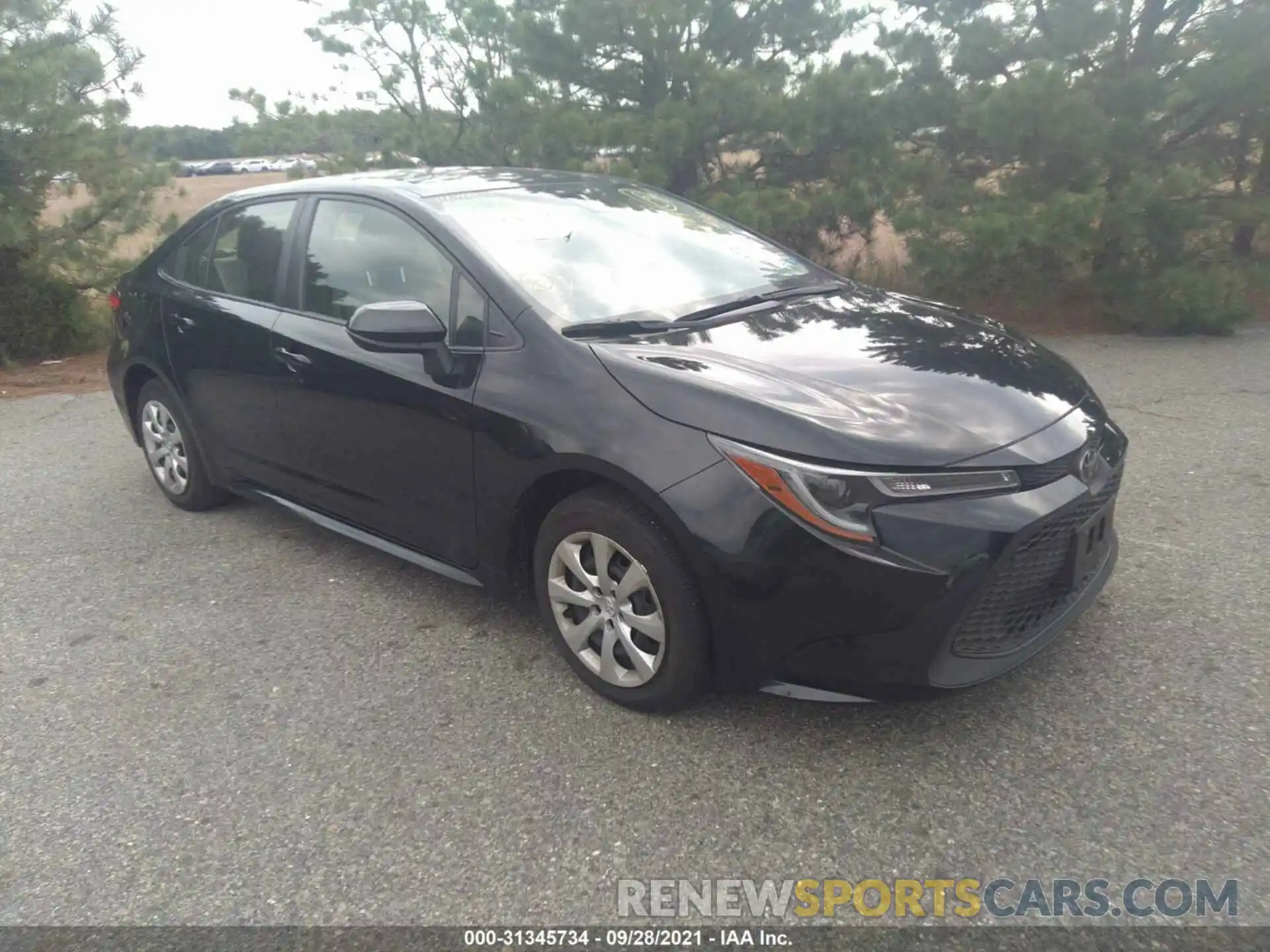 1 Photograph of a damaged car JTDEPMAEXMJ136140 TOYOTA COROLLA 2021