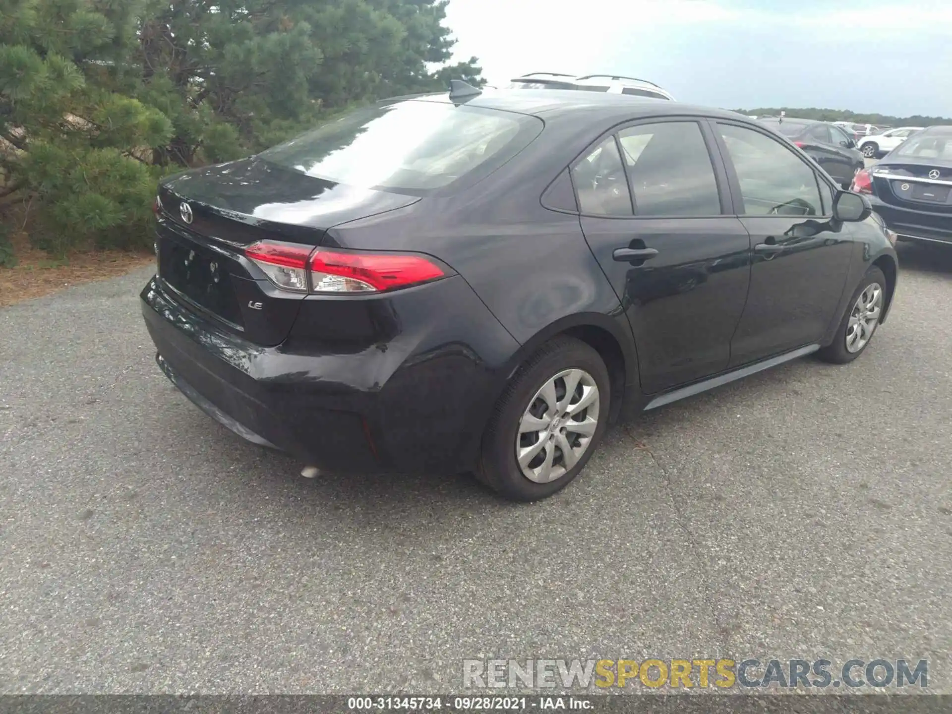 4 Photograph of a damaged car JTDEPMAEXMJ136140 TOYOTA COROLLA 2021