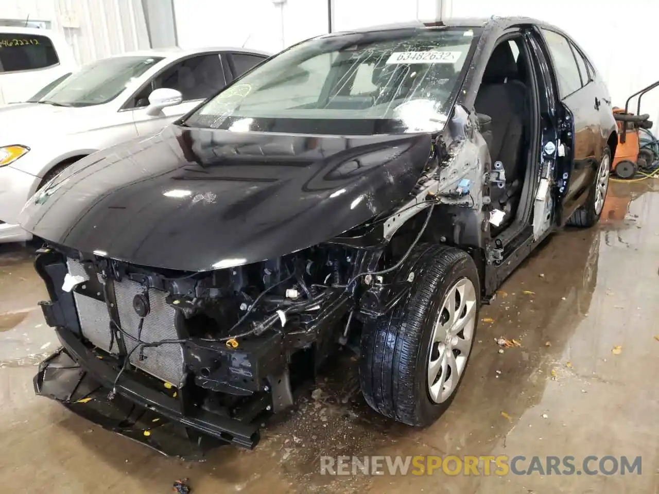 2 Photograph of a damaged car JTDEPMAEXMJ137434 TOYOTA COROLLA 2021