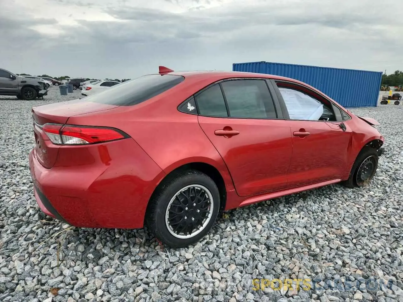 3 Photograph of a damaged car JTDEPMAEXMJ138082 TOYOTA COROLLA 2021