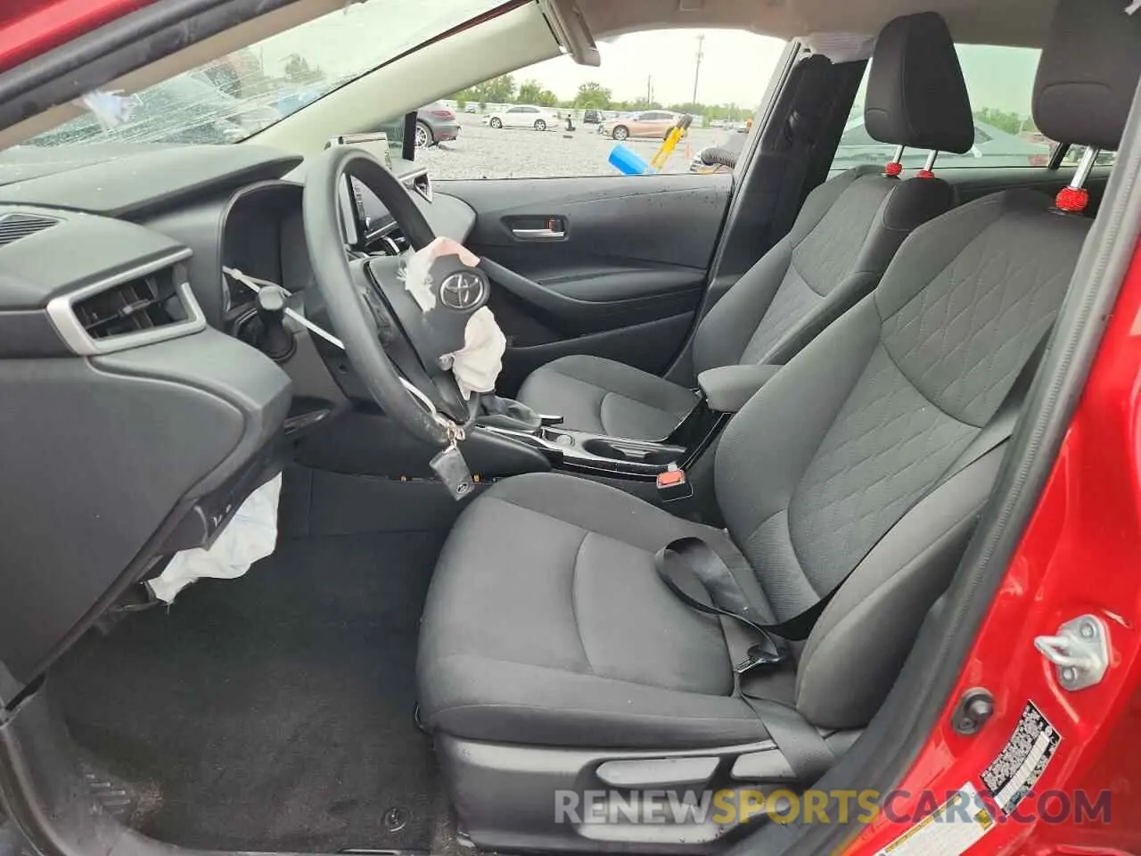 7 Photograph of a damaged car JTDEPMAEXMJ138082 TOYOTA COROLLA 2021