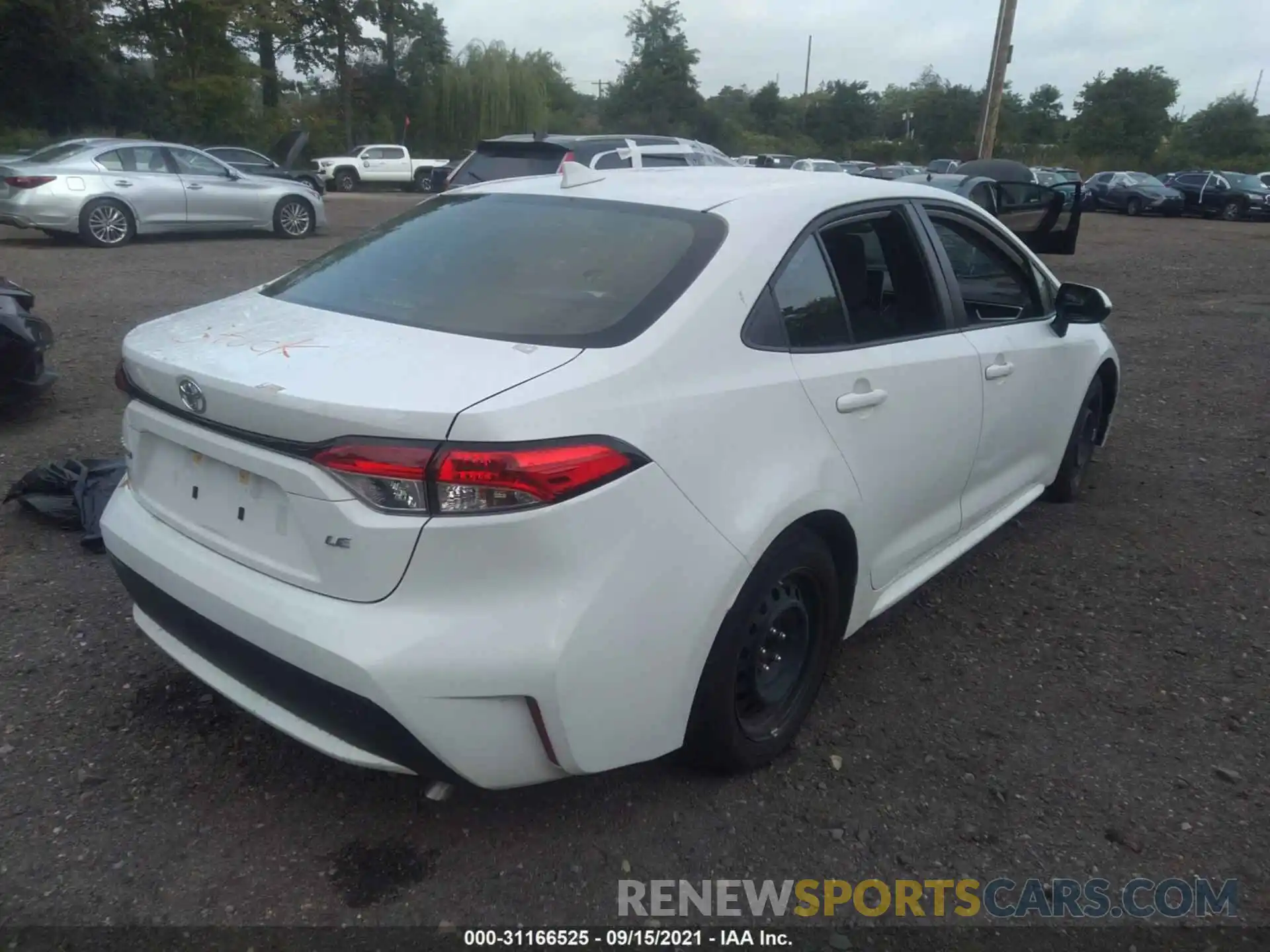 4 Photograph of a damaged car JTDEPMAEXMJ141354 TOYOTA COROLLA 2021