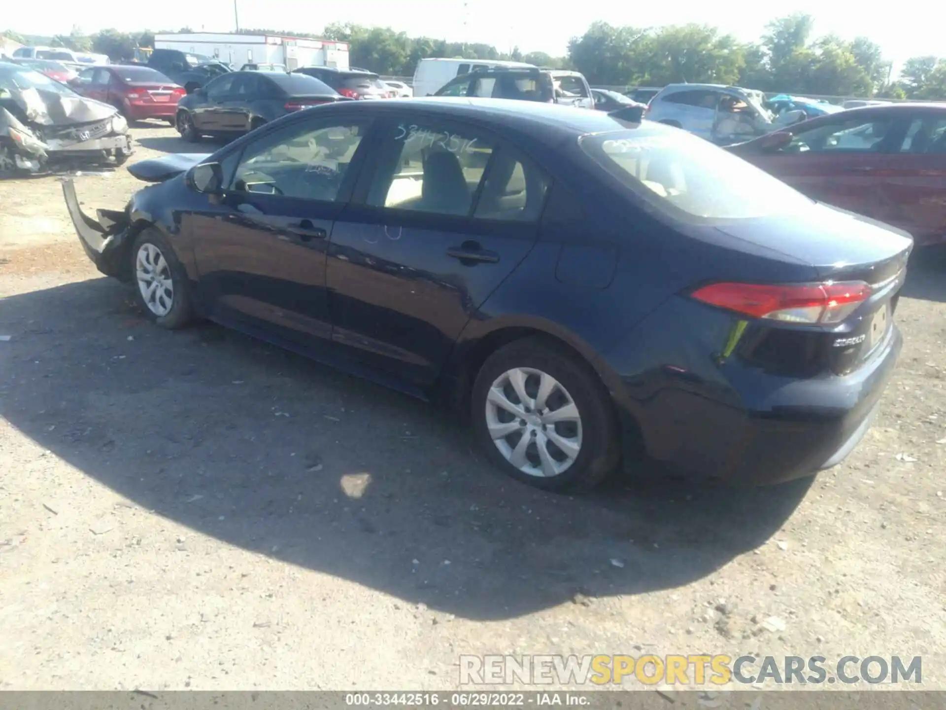 3 Photograph of a damaged car JTDEPMAEXMJ142004 TOYOTA COROLLA 2021