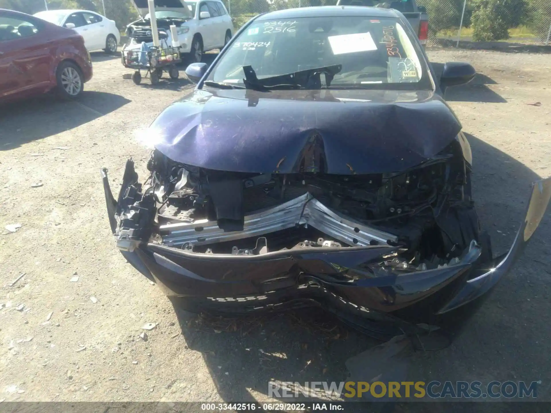 6 Photograph of a damaged car JTDEPMAEXMJ142004 TOYOTA COROLLA 2021