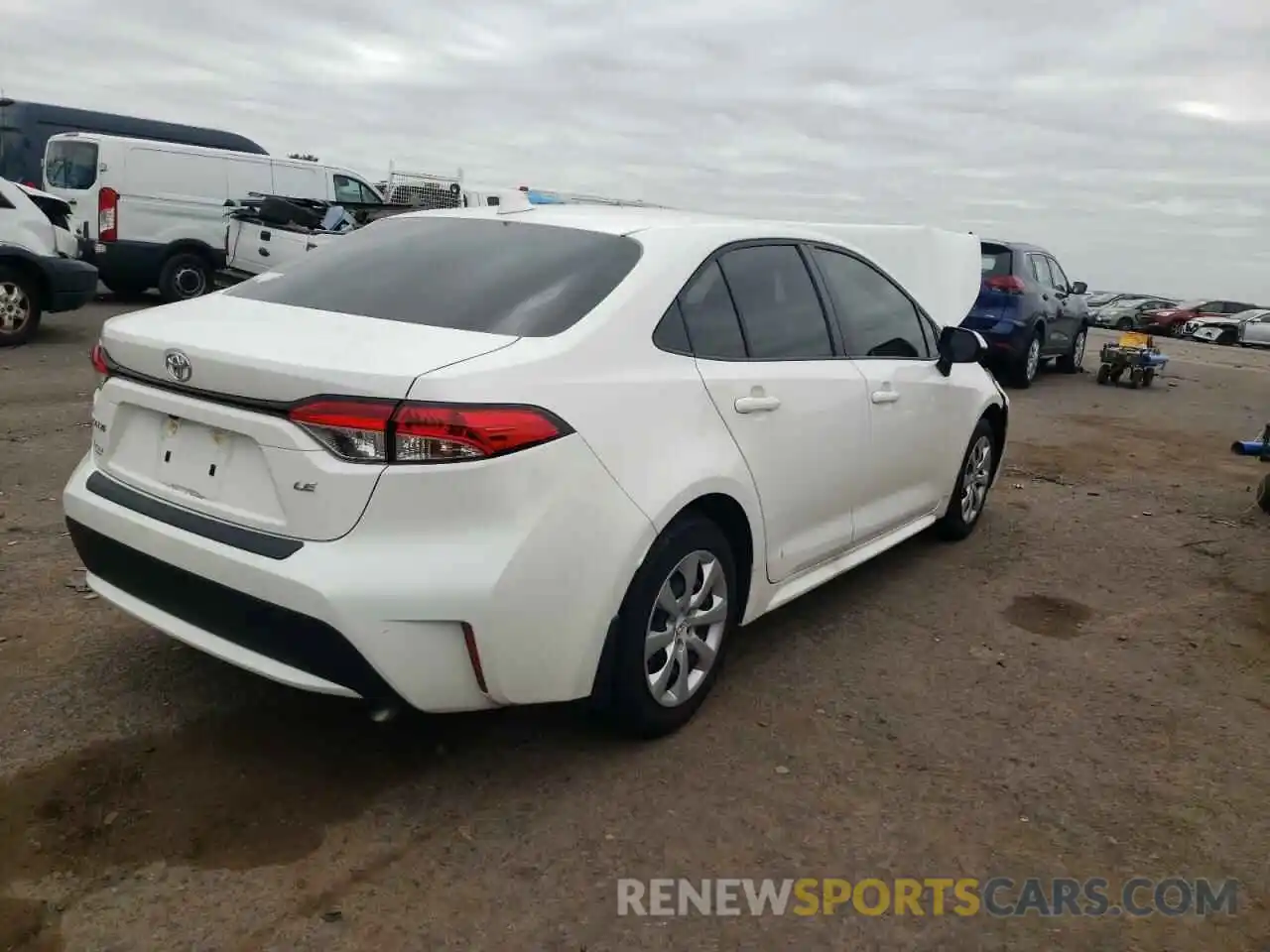 4 Photograph of a damaged car JTDEPMAEXMJ142634 TOYOTA COROLLA 2021