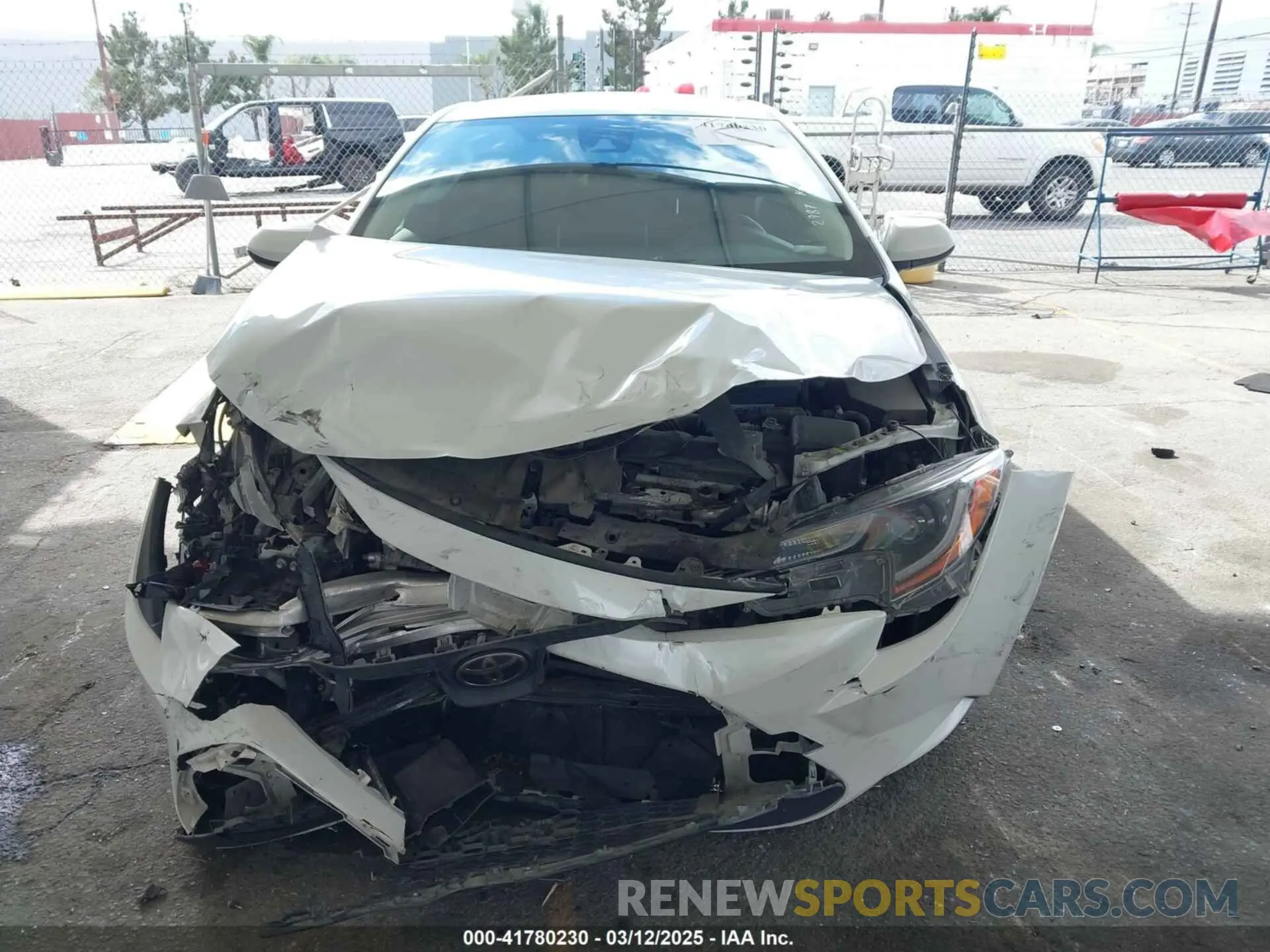 12 Photograph of a damaged car JTDEPMAEXMJ142987 TOYOTA COROLLA 2021
