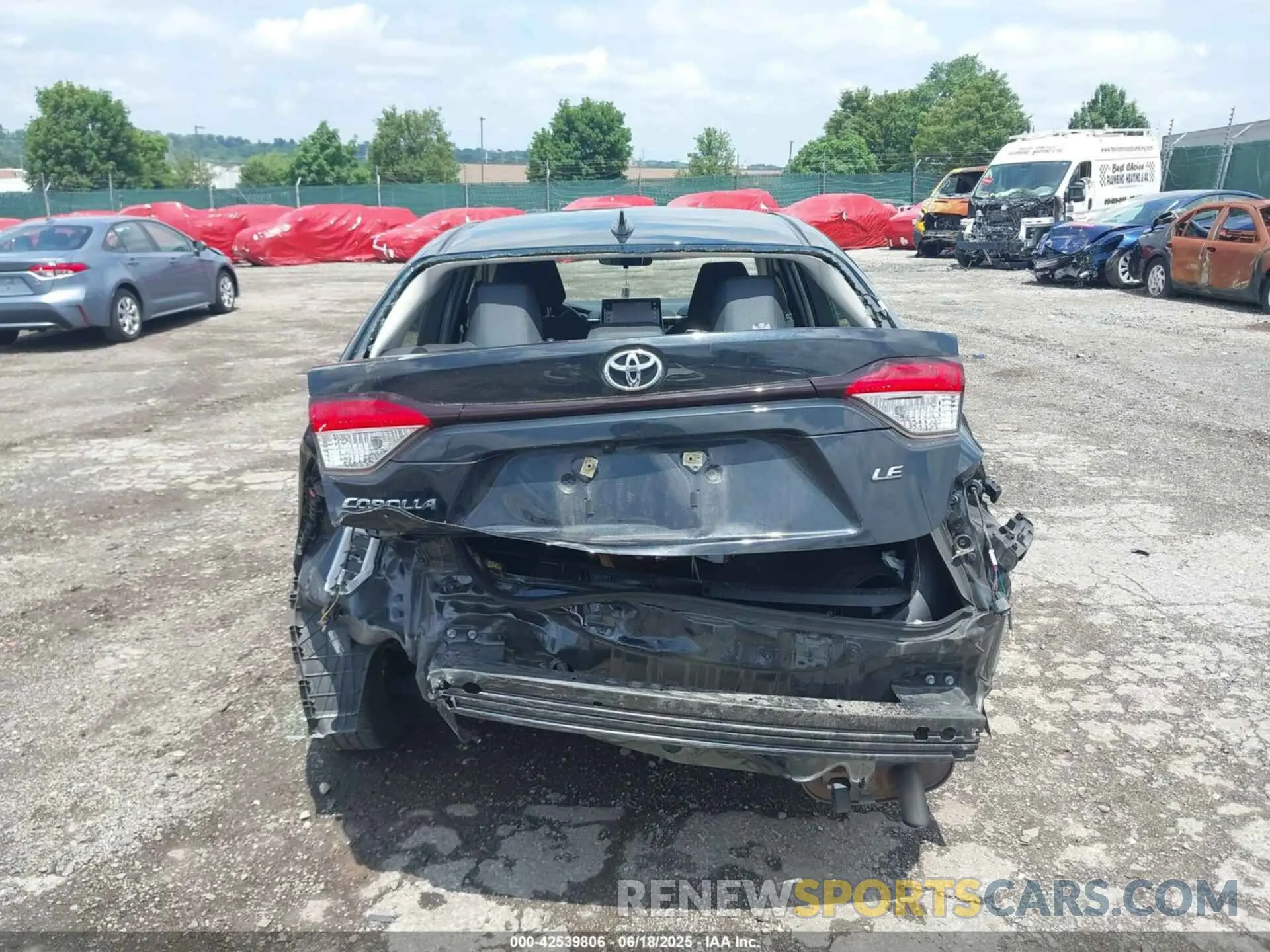 15 Photograph of a damaged car JTDEPMAEXMJ143346 TOYOTA COROLLA 2021
