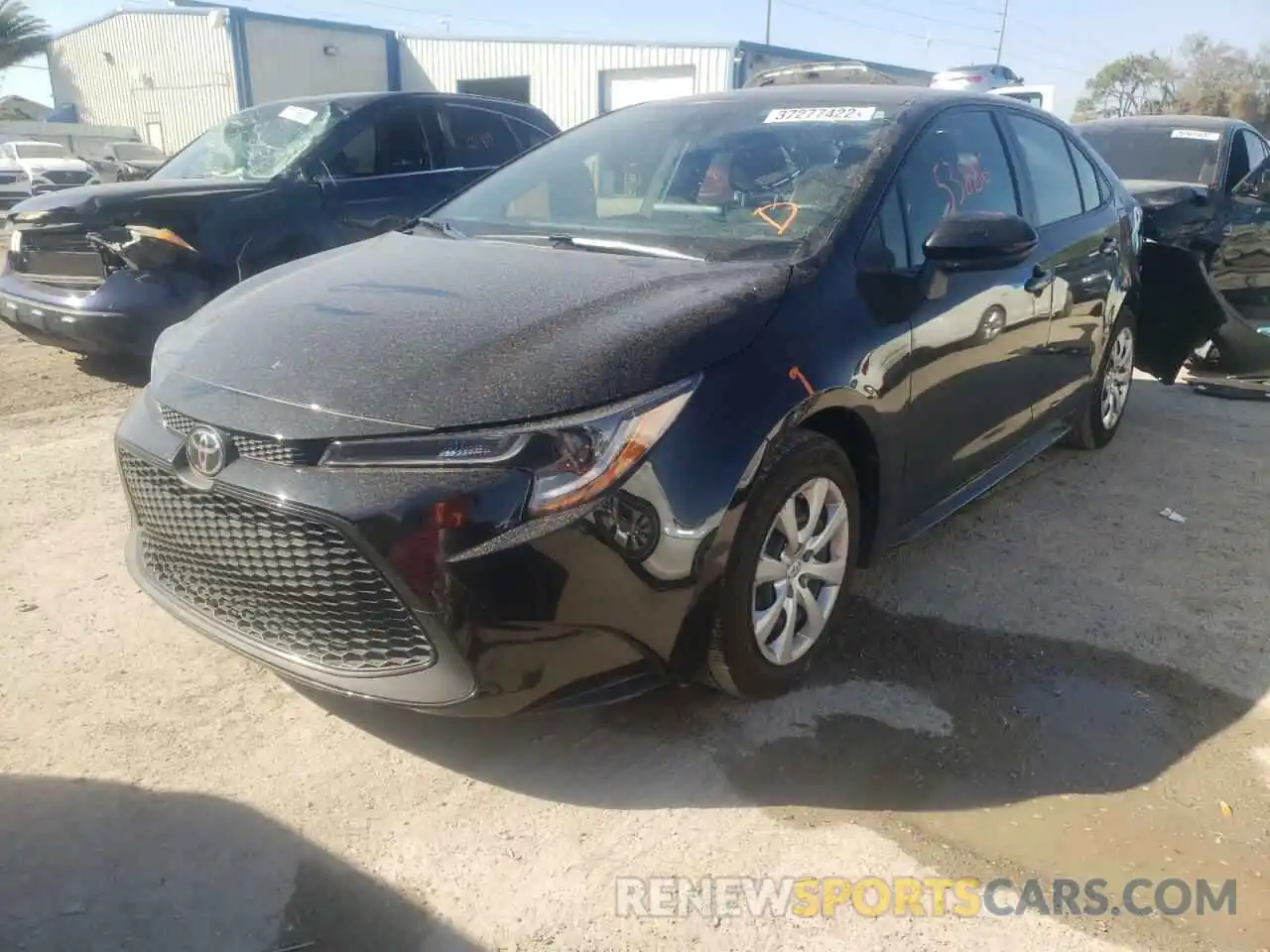 2 Photograph of a damaged car JTDEPMAEXMJ143864 TOYOTA COROLLA 2021