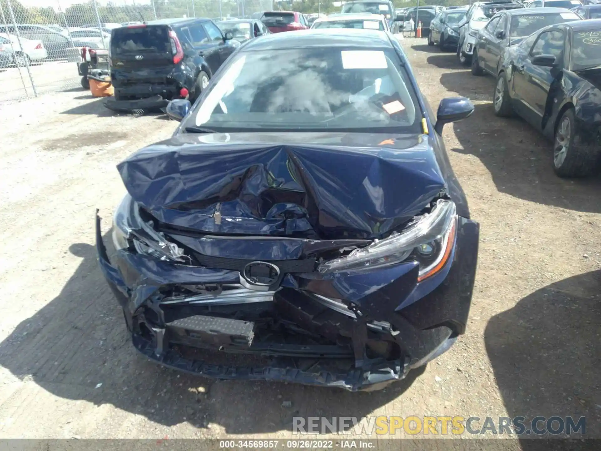 6 Photograph of a damaged car JTDEPMAEXMJ143914 TOYOTA COROLLA 2021