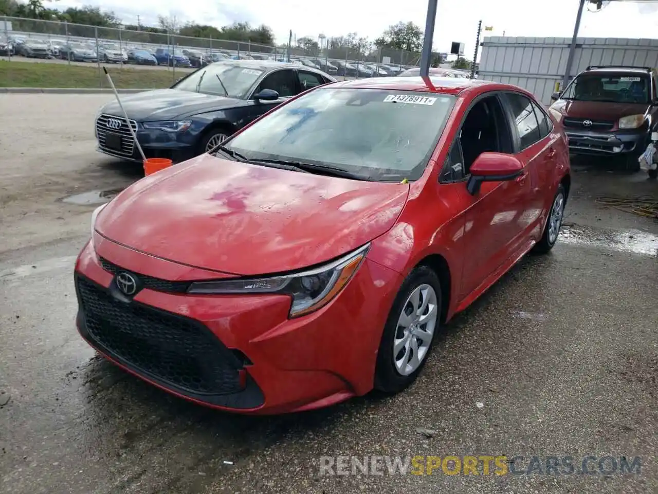 2 Photograph of a damaged car JTDEPMAEXMJ144321 TOYOTA COROLLA 2021