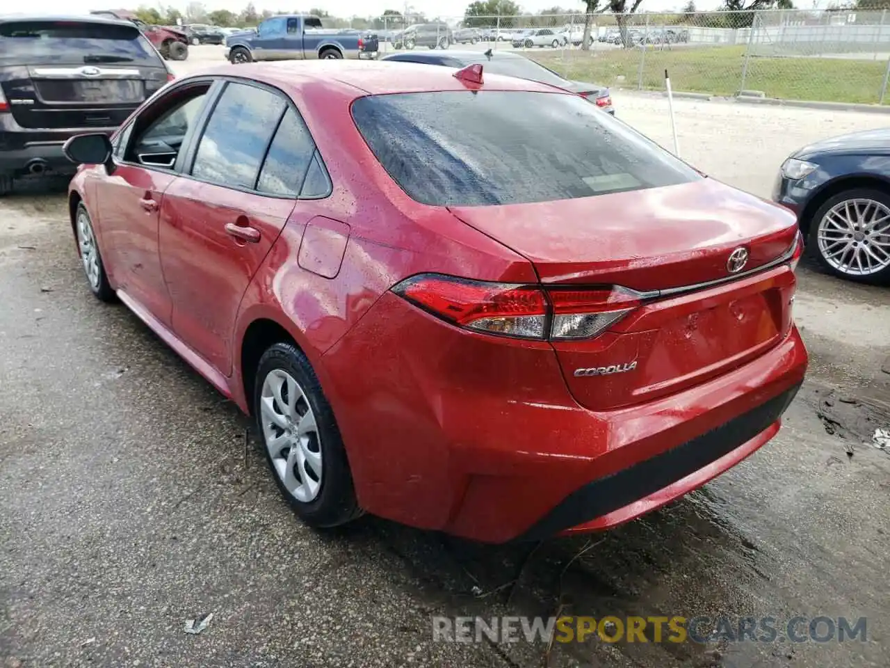 3 Photograph of a damaged car JTDEPMAEXMJ144321 TOYOTA COROLLA 2021