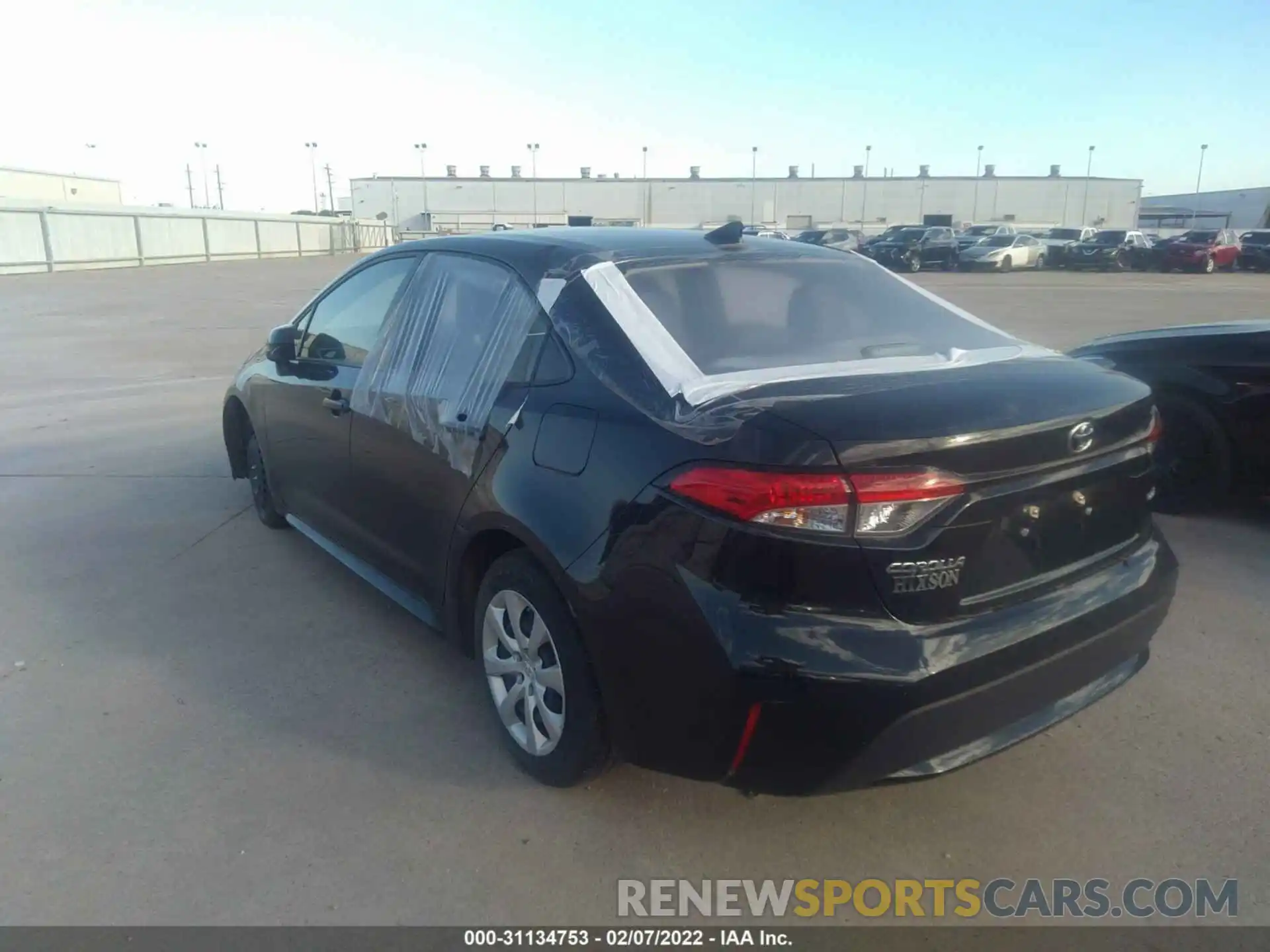 3 Photograph of a damaged car JTDEPMAEXMJ146165 TOYOTA COROLLA 2021