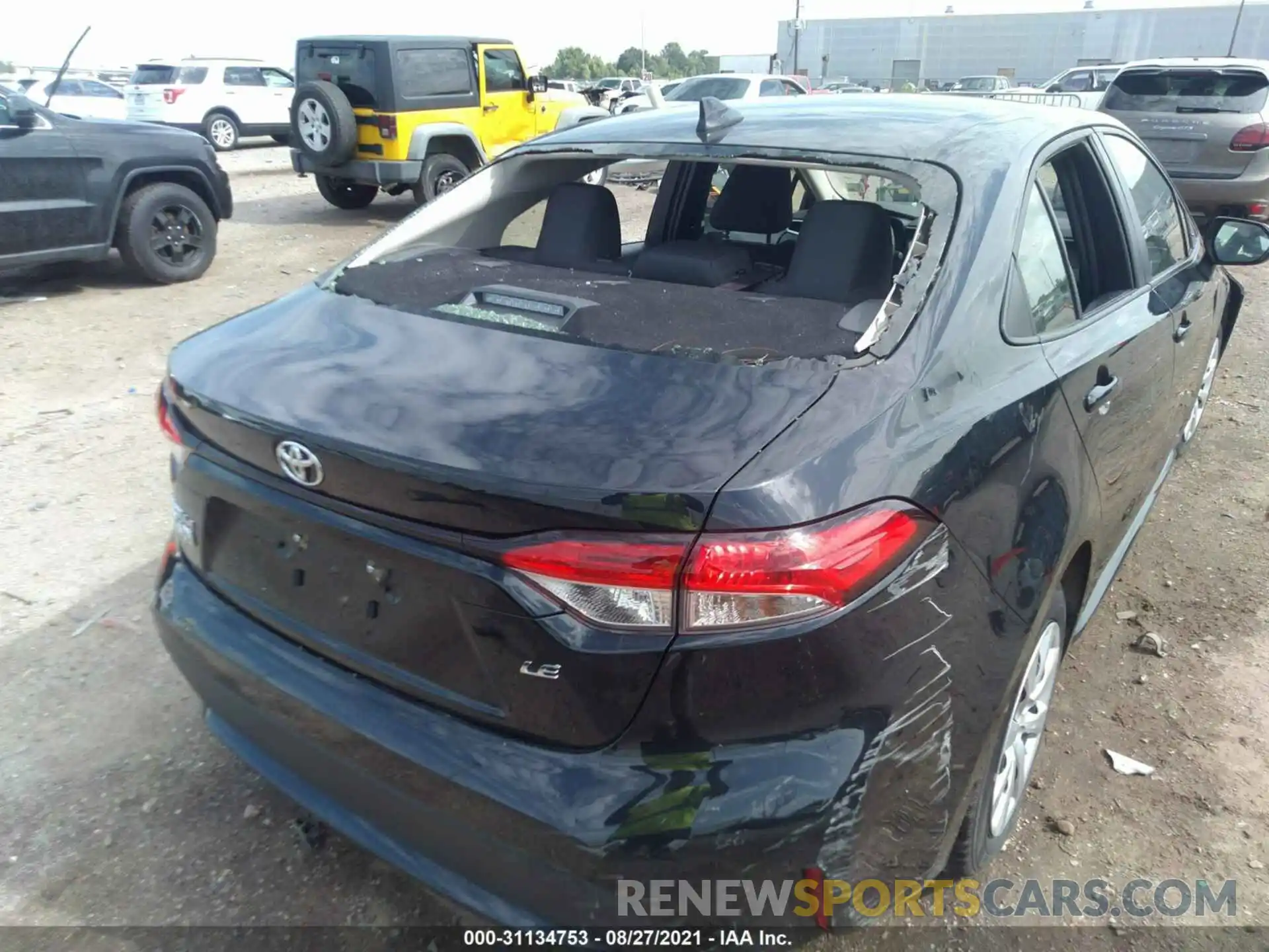 6 Photograph of a damaged car JTDEPMAEXMJ146165 TOYOTA COROLLA 2021