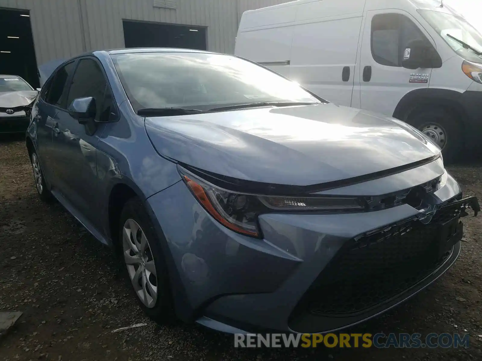 1 Photograph of a damaged car JTDEPMAEXMJ148384 TOYOTA COROLLA 2021