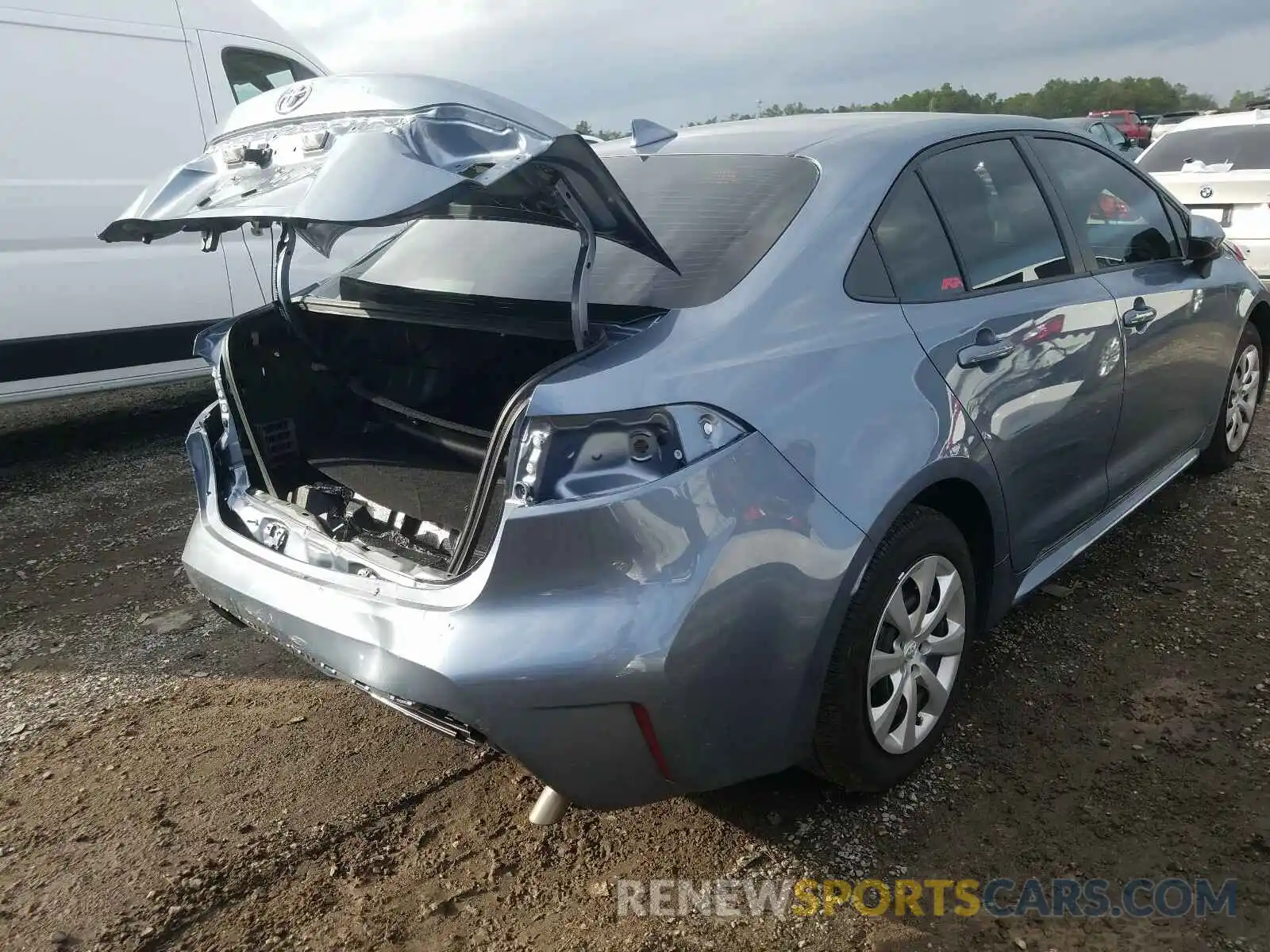 4 Photograph of a damaged car JTDEPMAEXMJ148384 TOYOTA COROLLA 2021