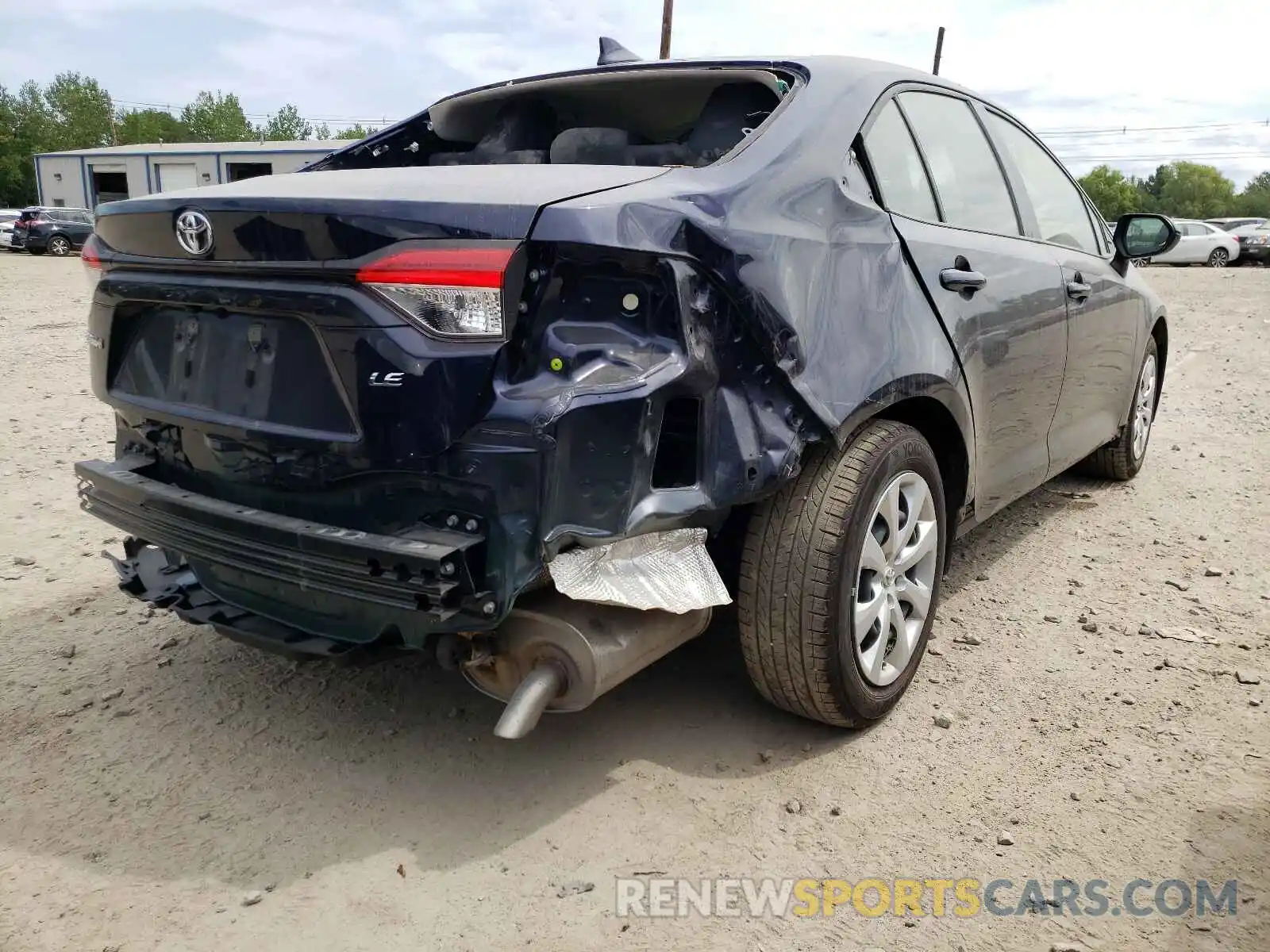 4 Photograph of a damaged car JTDEPMAEXMJ150085 TOYOTA COROLLA 2021