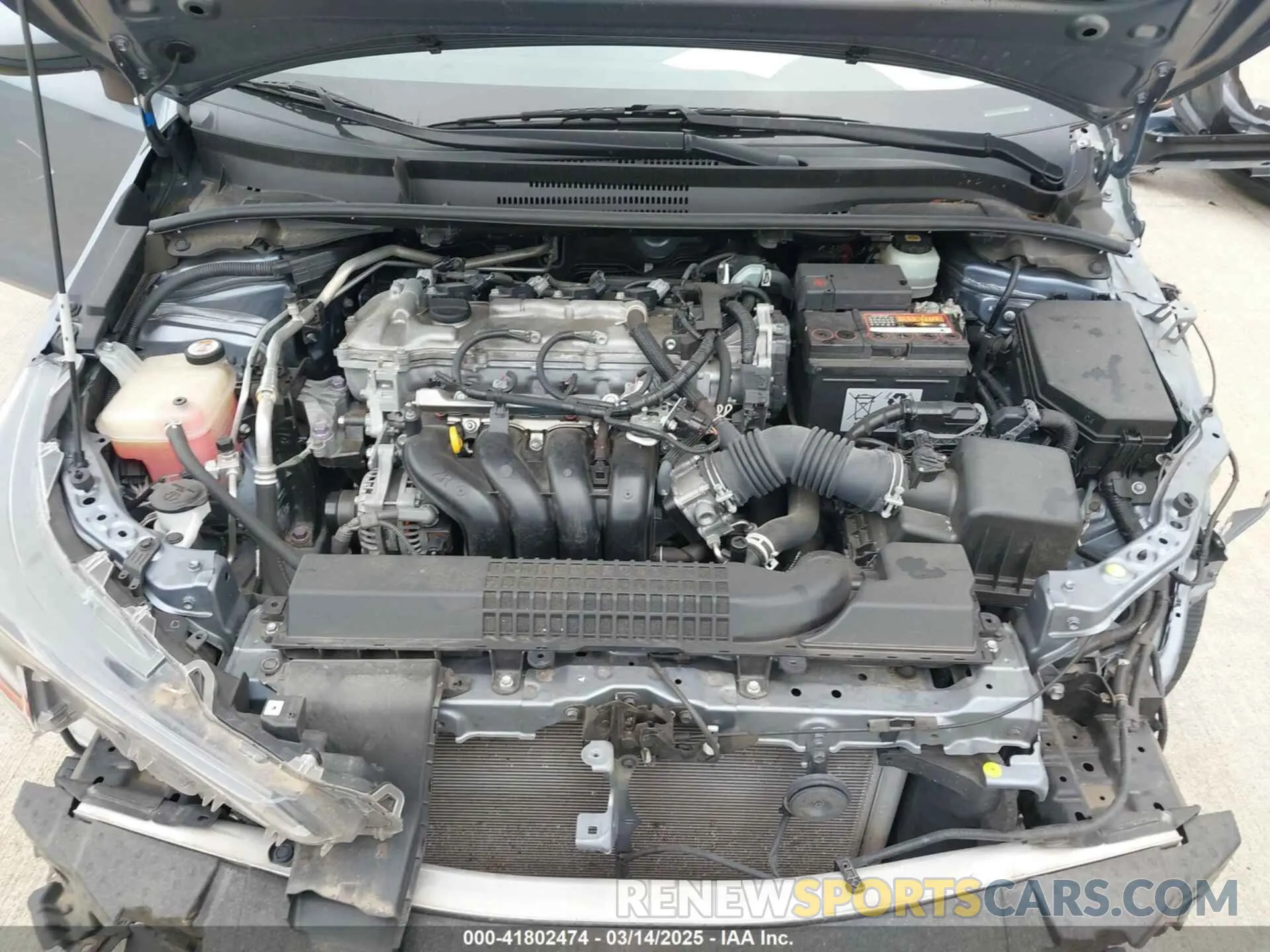 10 Photograph of a damaged car JTDEPMAEXMJ151592 TOYOTA COROLLA 2021