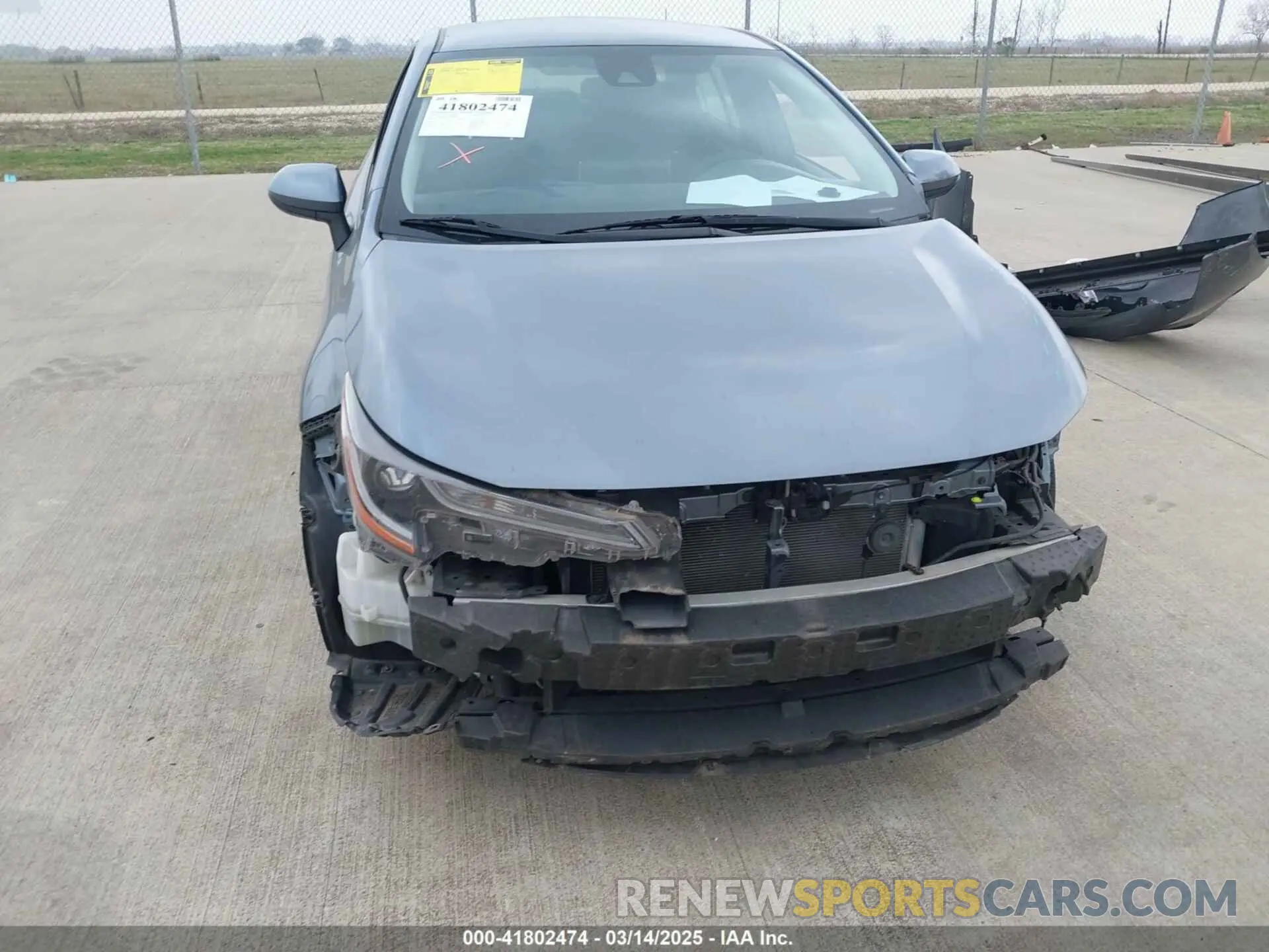13 Photograph of a damaged car JTDEPMAEXMJ151592 TOYOTA COROLLA 2021