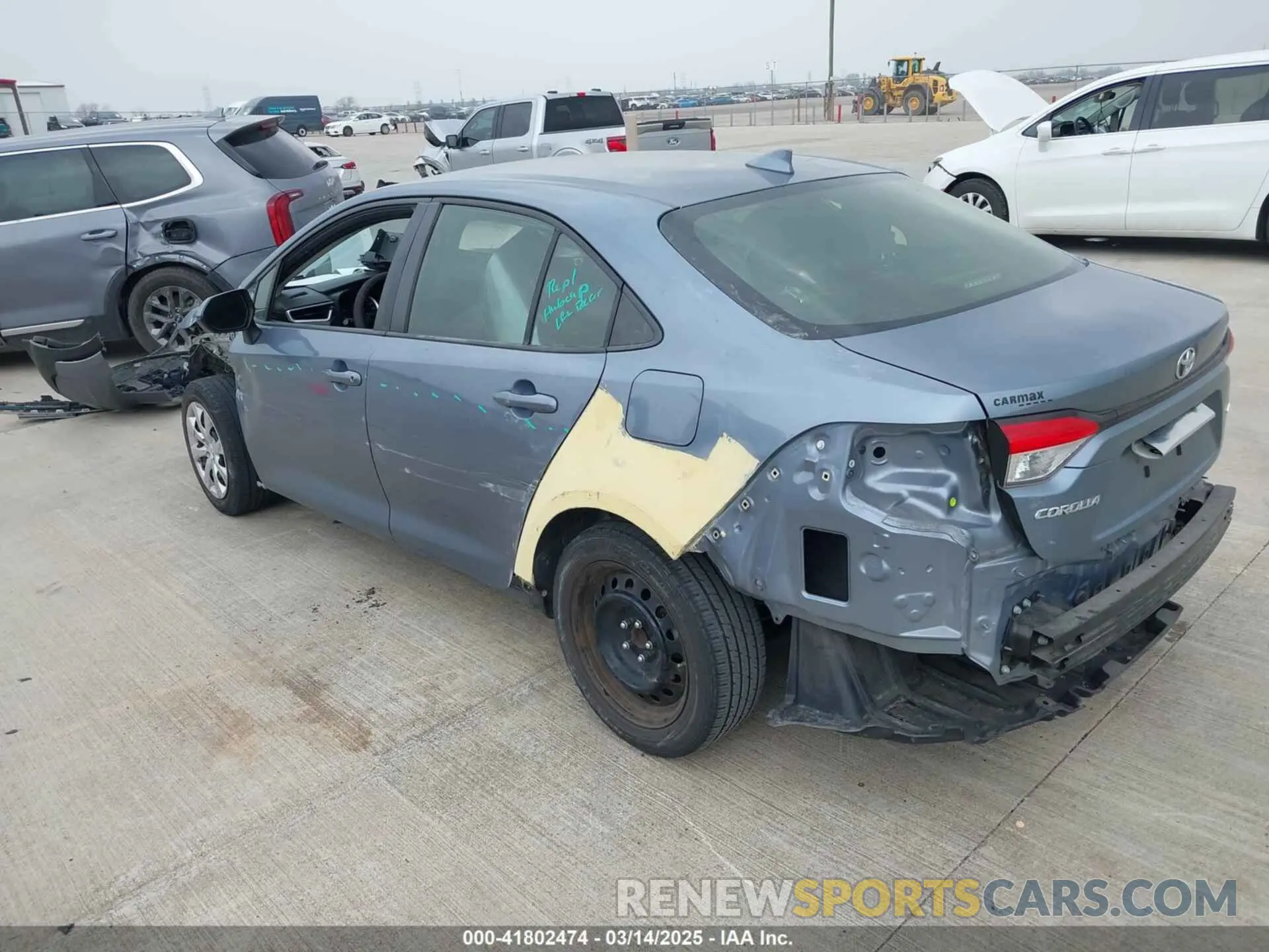 3 Photograph of a damaged car JTDEPMAEXMJ151592 TOYOTA COROLLA 2021