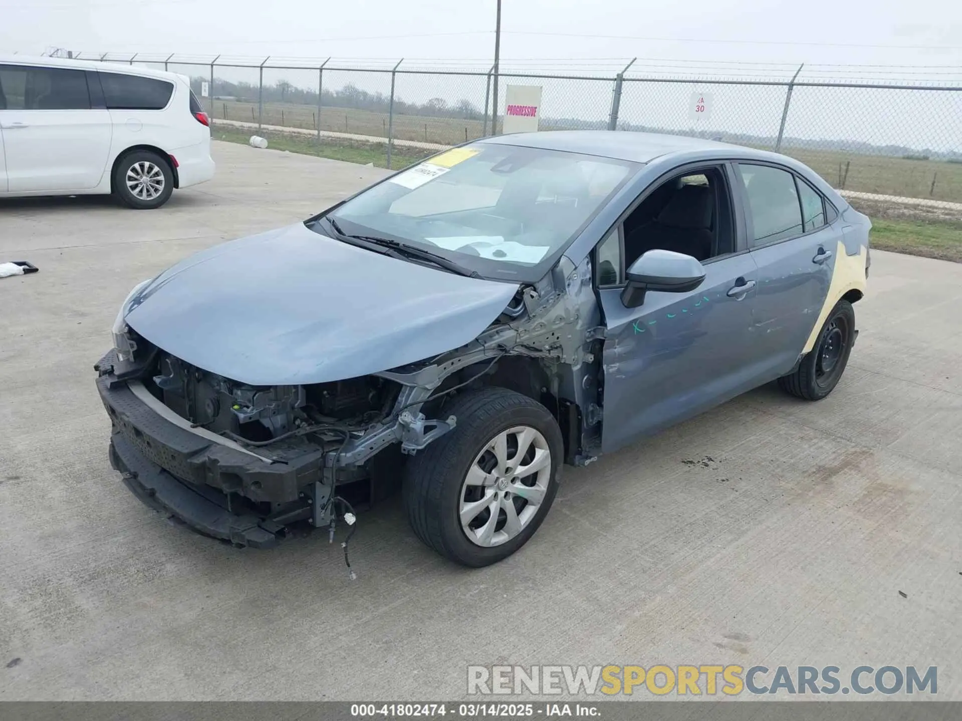 6 Photograph of a damaged car JTDEPMAEXMJ151592 TOYOTA COROLLA 2021