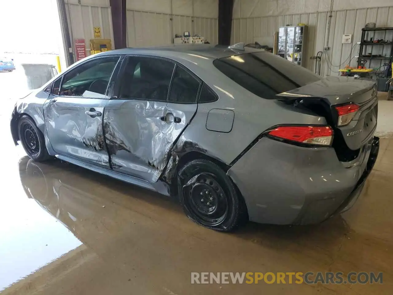2 Photograph of a damaged car JTDEPMAEXMJ153603 TOYOTA COROLLA 2021