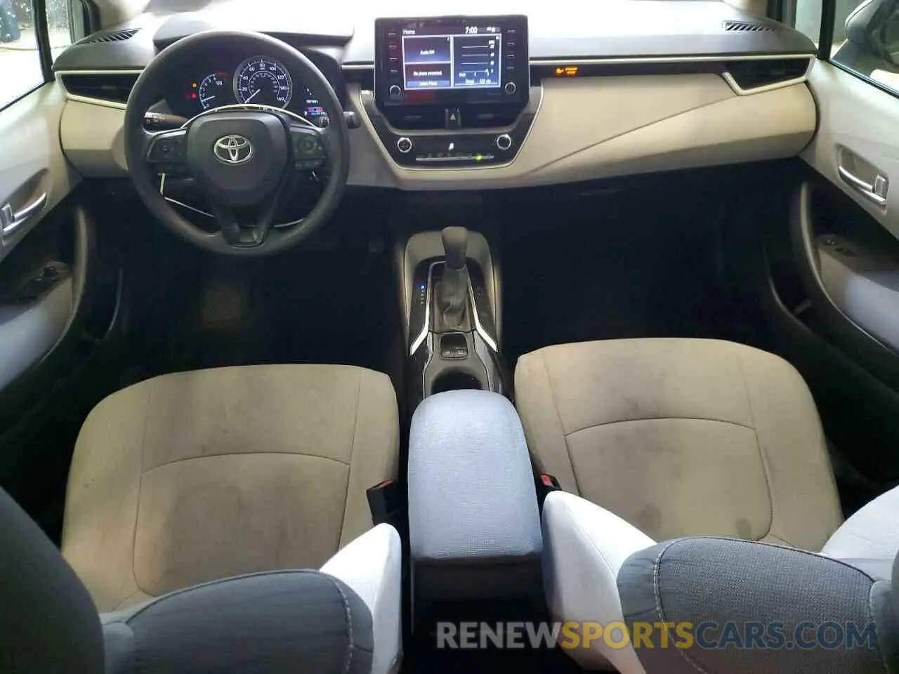 8 Photograph of a damaged car JTDEPMAEXMJ153603 TOYOTA COROLLA 2021