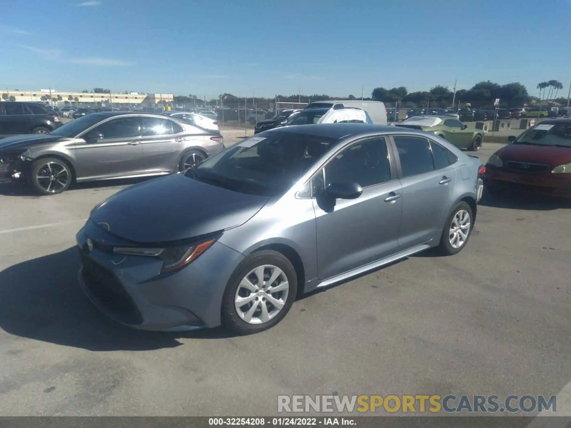 2 Photograph of a damaged car JTDEPMAEXMJ156694 TOYOTA COROLLA 2021