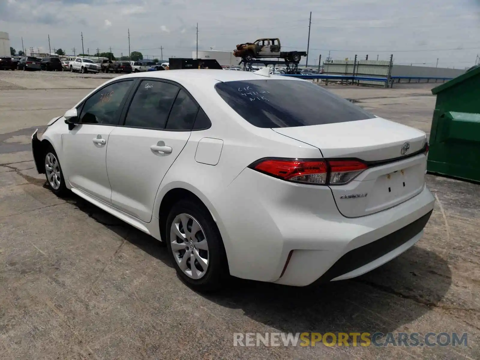 3 Photograph of a damaged car JTDEPMAEXMJ156842 TOYOTA COROLLA 2021