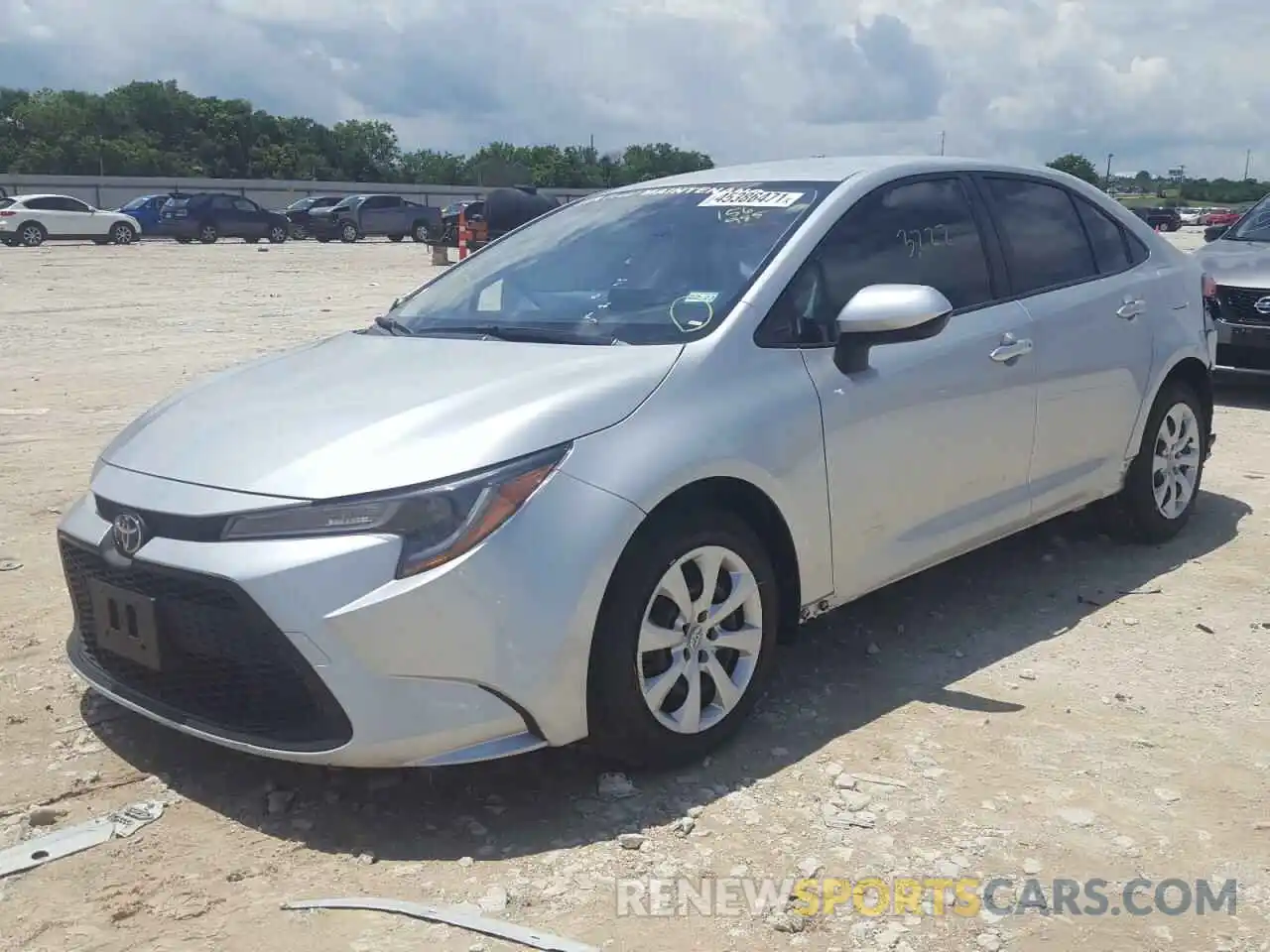 2 Photograph of a damaged car JTDEPMAEXMJ156985 TOYOTA COROLLA 2021