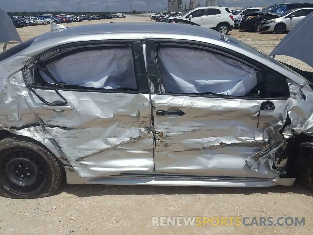 9 Photograph of a damaged car JTDEPMAEXMJ156985 TOYOTA COROLLA 2021