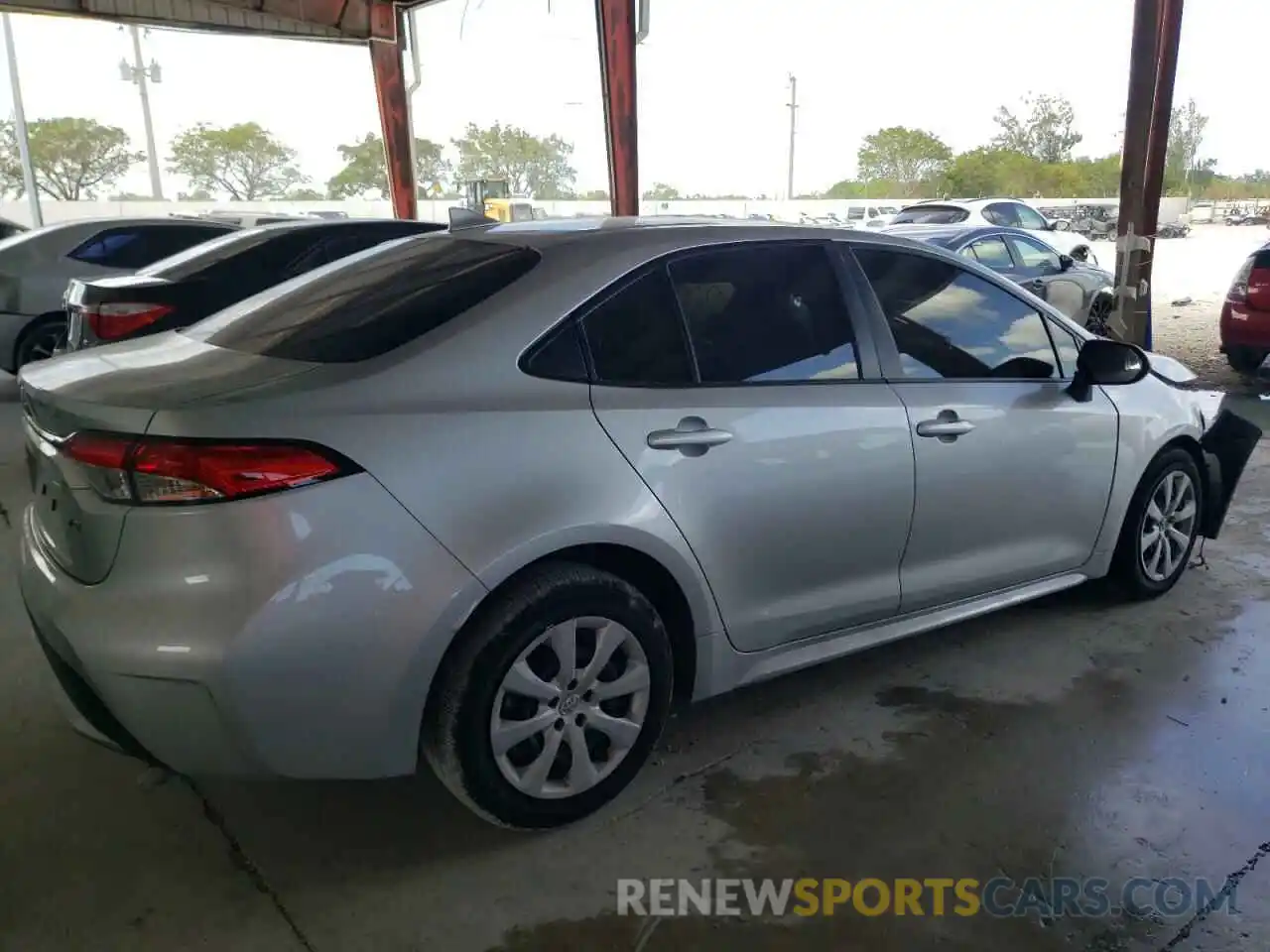 3 Photograph of a damaged car JTDEPMAEXMJ157053 TOYOTA COROLLA 2021